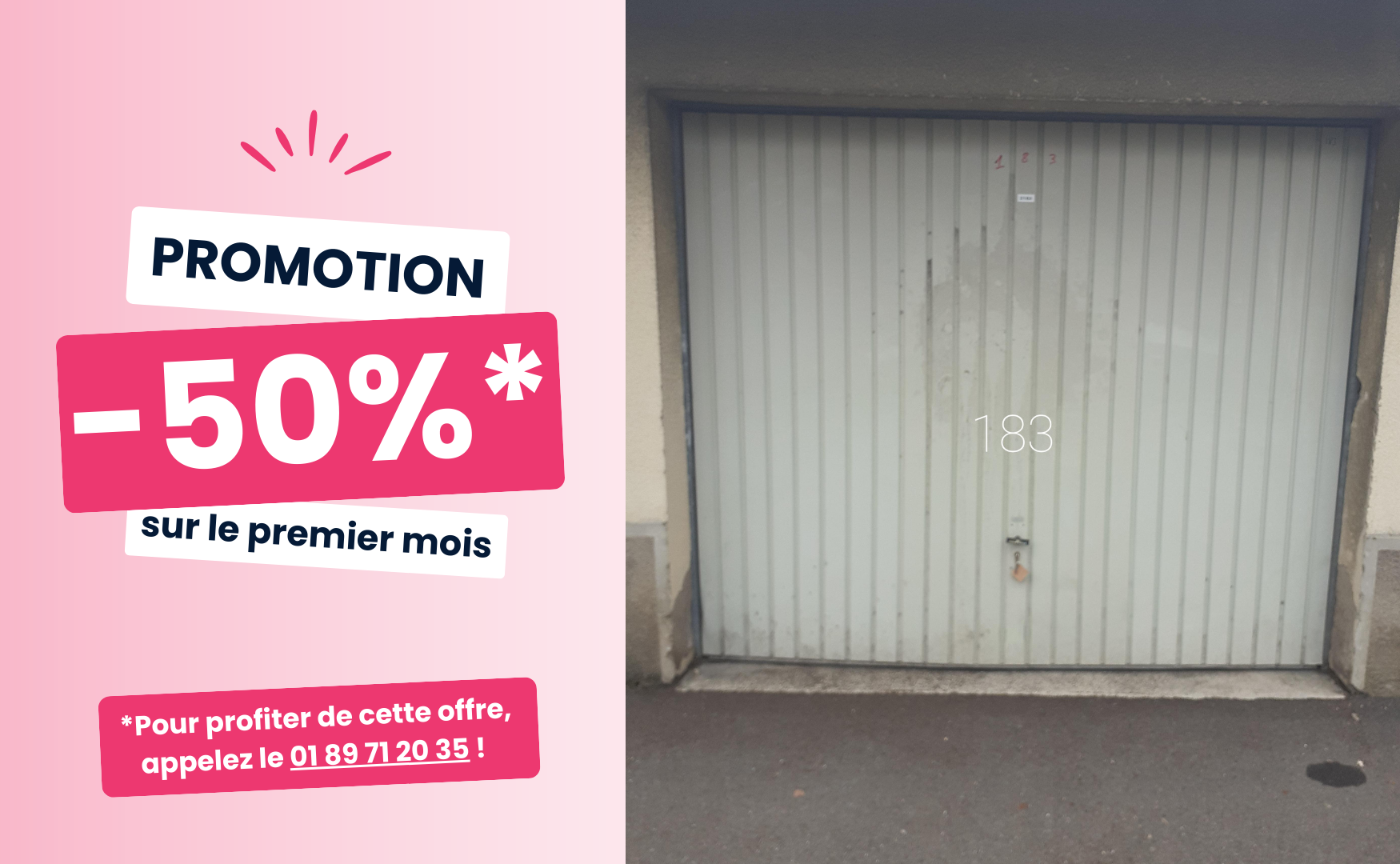 Location garage à Belfort
