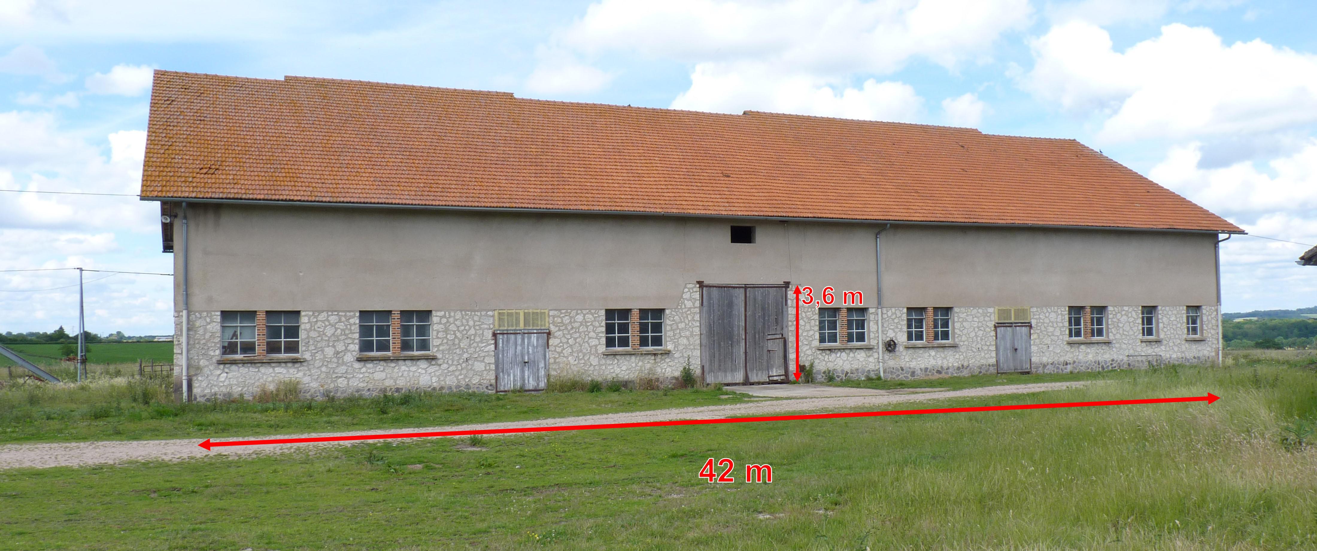 Grange - Entrepôt 1250 m²