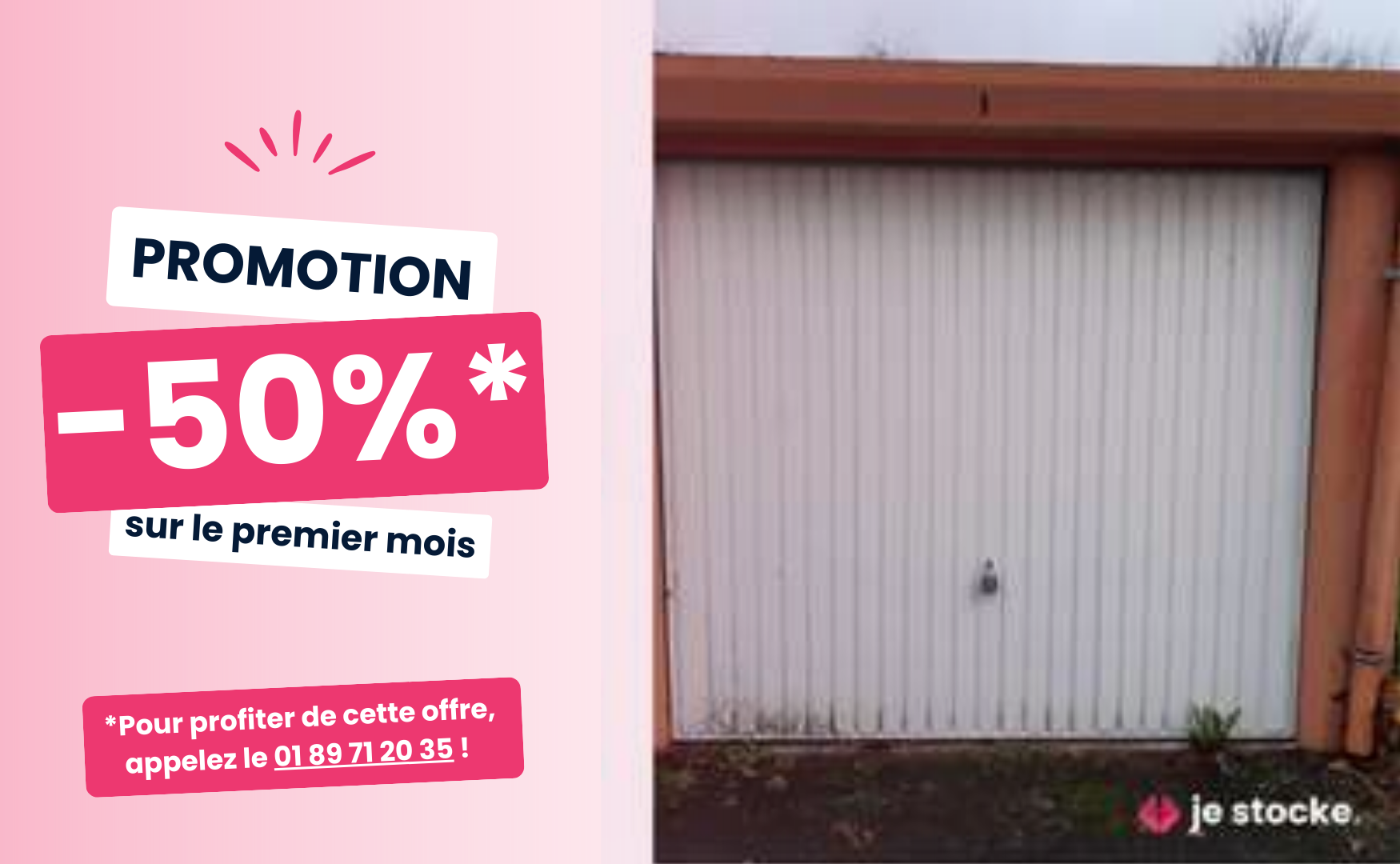 Garage / Espace de stockage - 13m2 Chalette