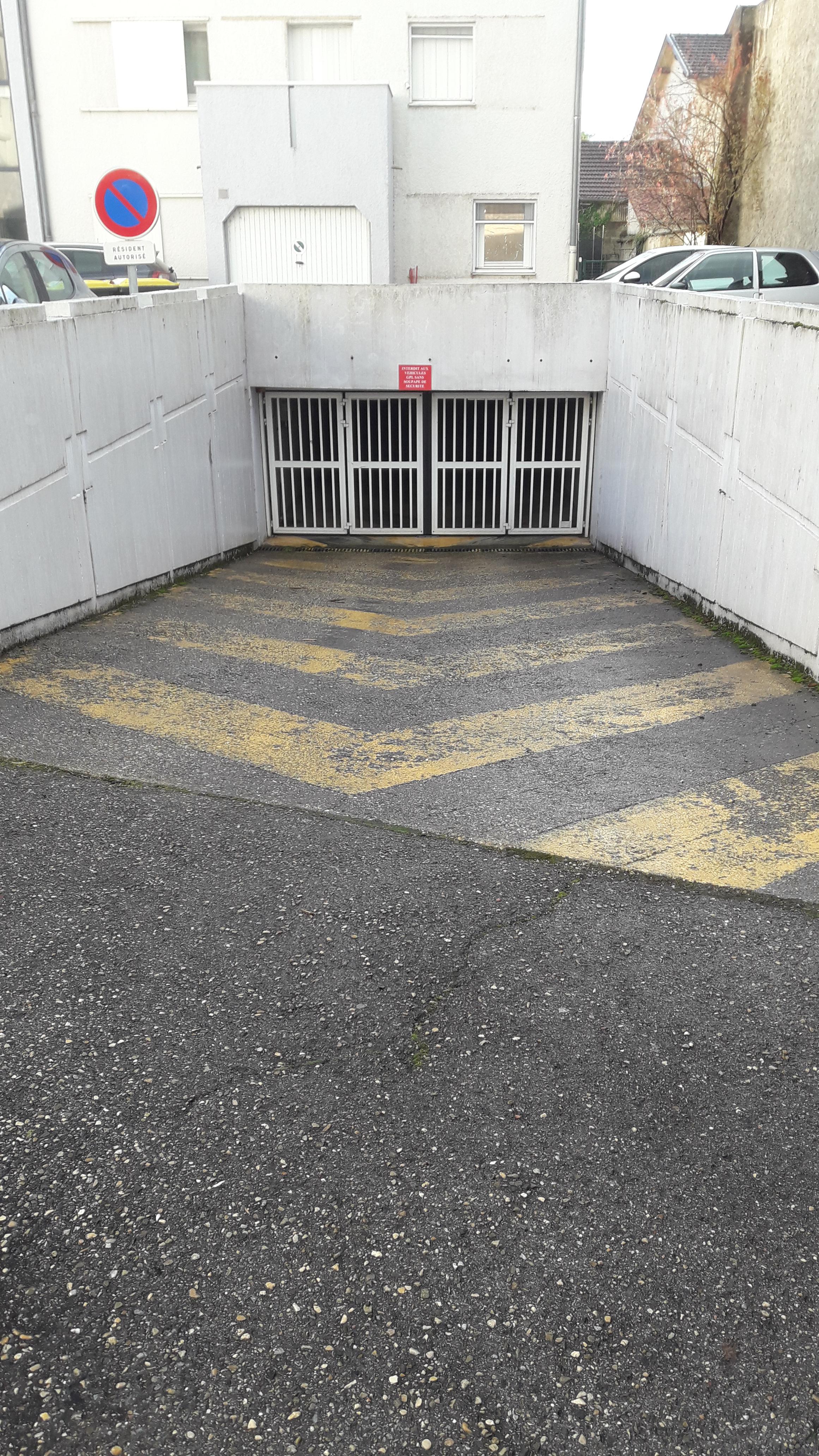 garage sécurisé