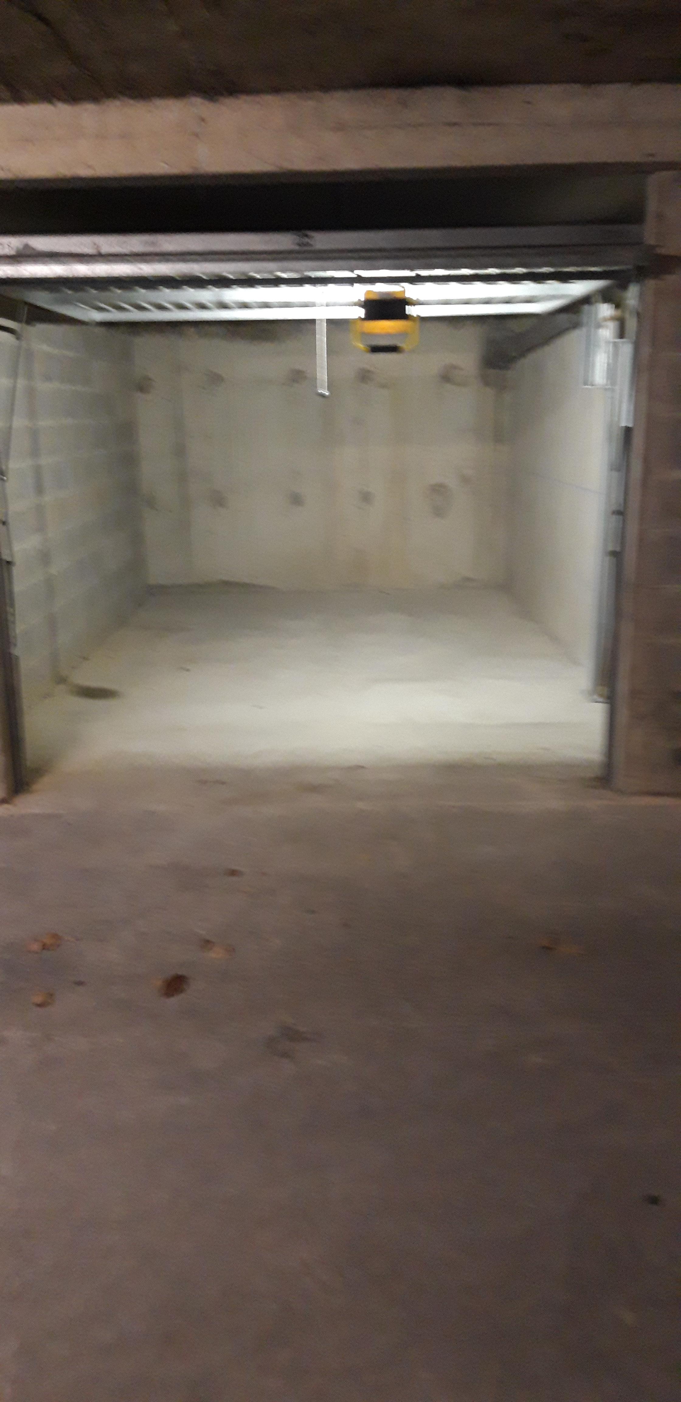 Location garage en sous sol
