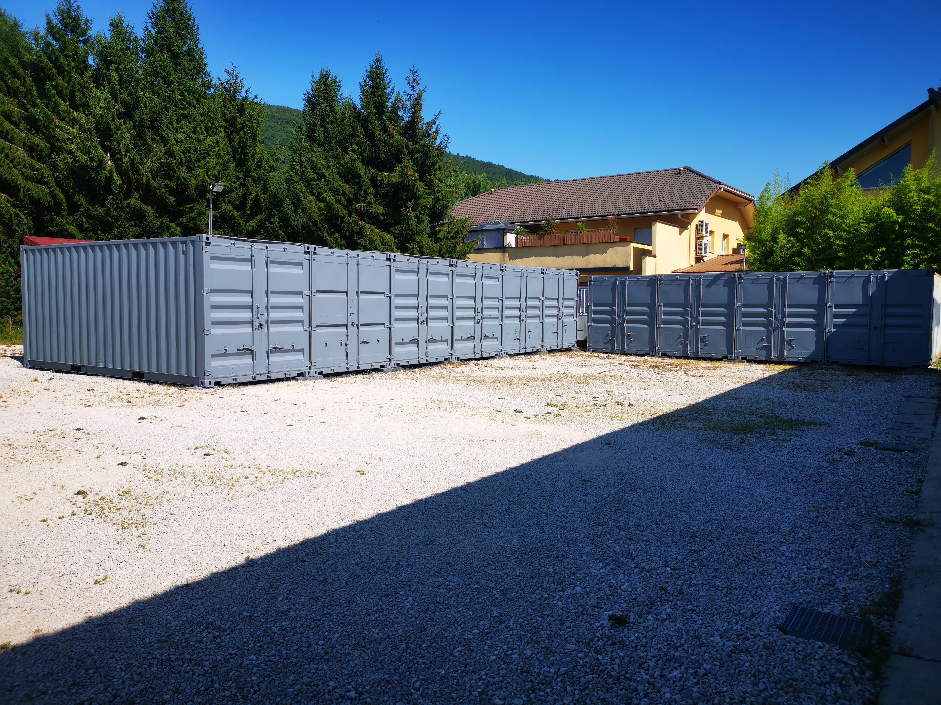 Box conteneur maritime 33 m3 acces 24h sur