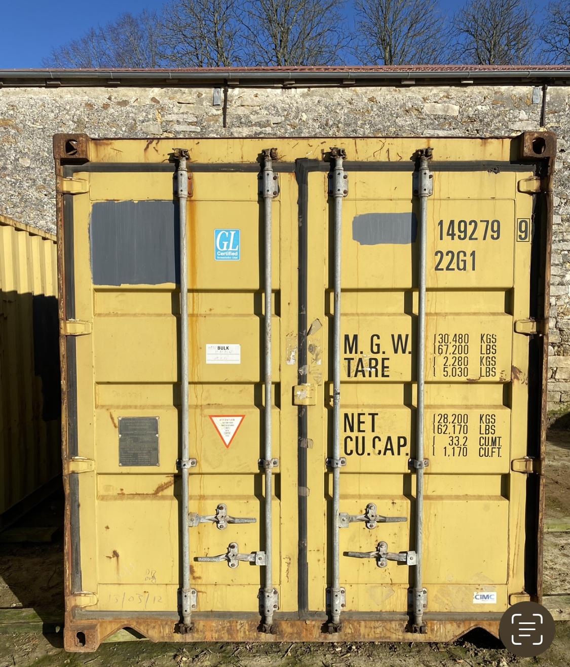 CONTAINER de 14m² à Aubepierre-Ozouer-le-repos
