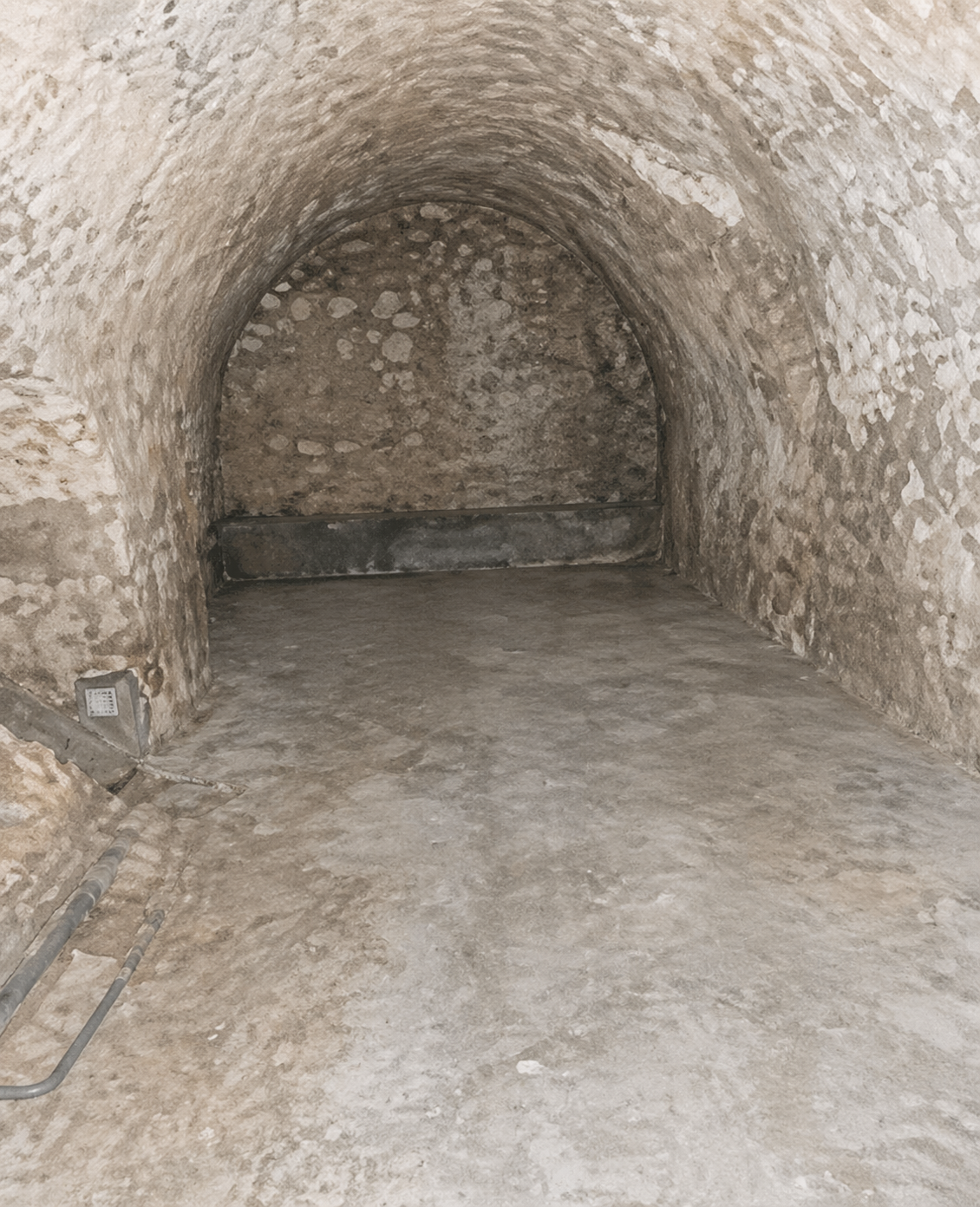 Espace de stockage dans cave