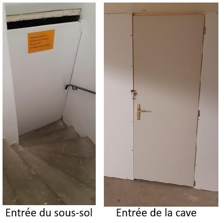 cave de 5m2 (10m3) pour stockage, proche gare
