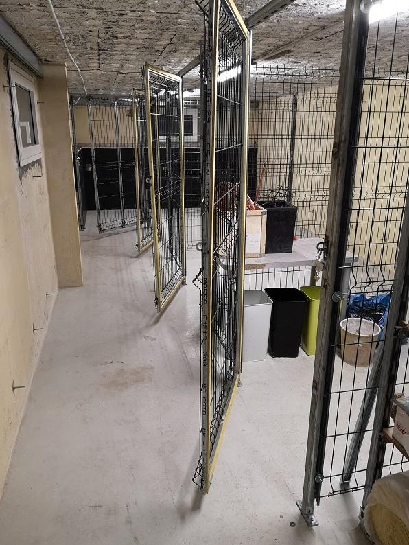 Espace de stockage grillagé de 5m²