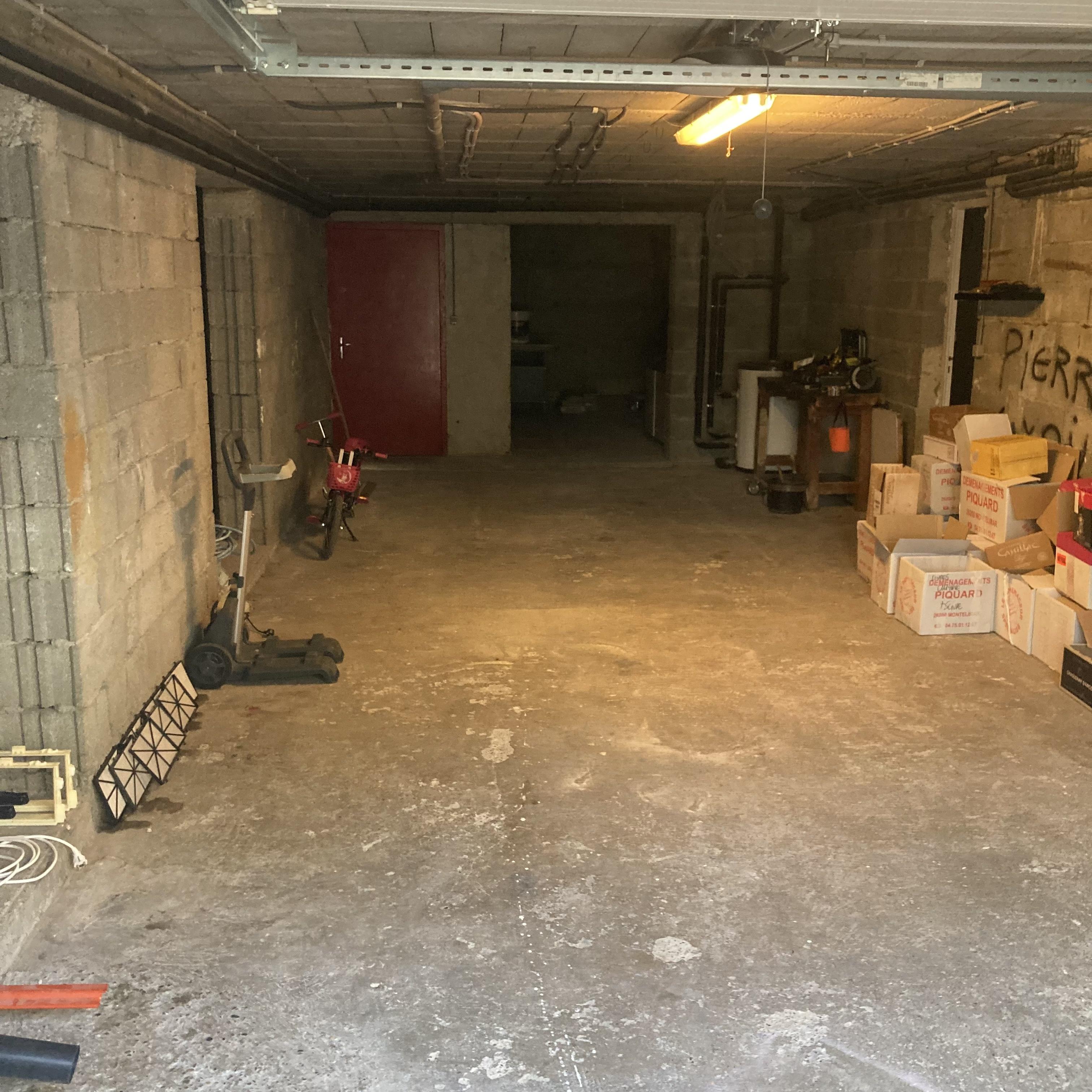 Stockage dans garage sécurisé