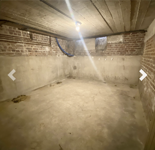 Cave sécurisé dalle en béton de 8m²