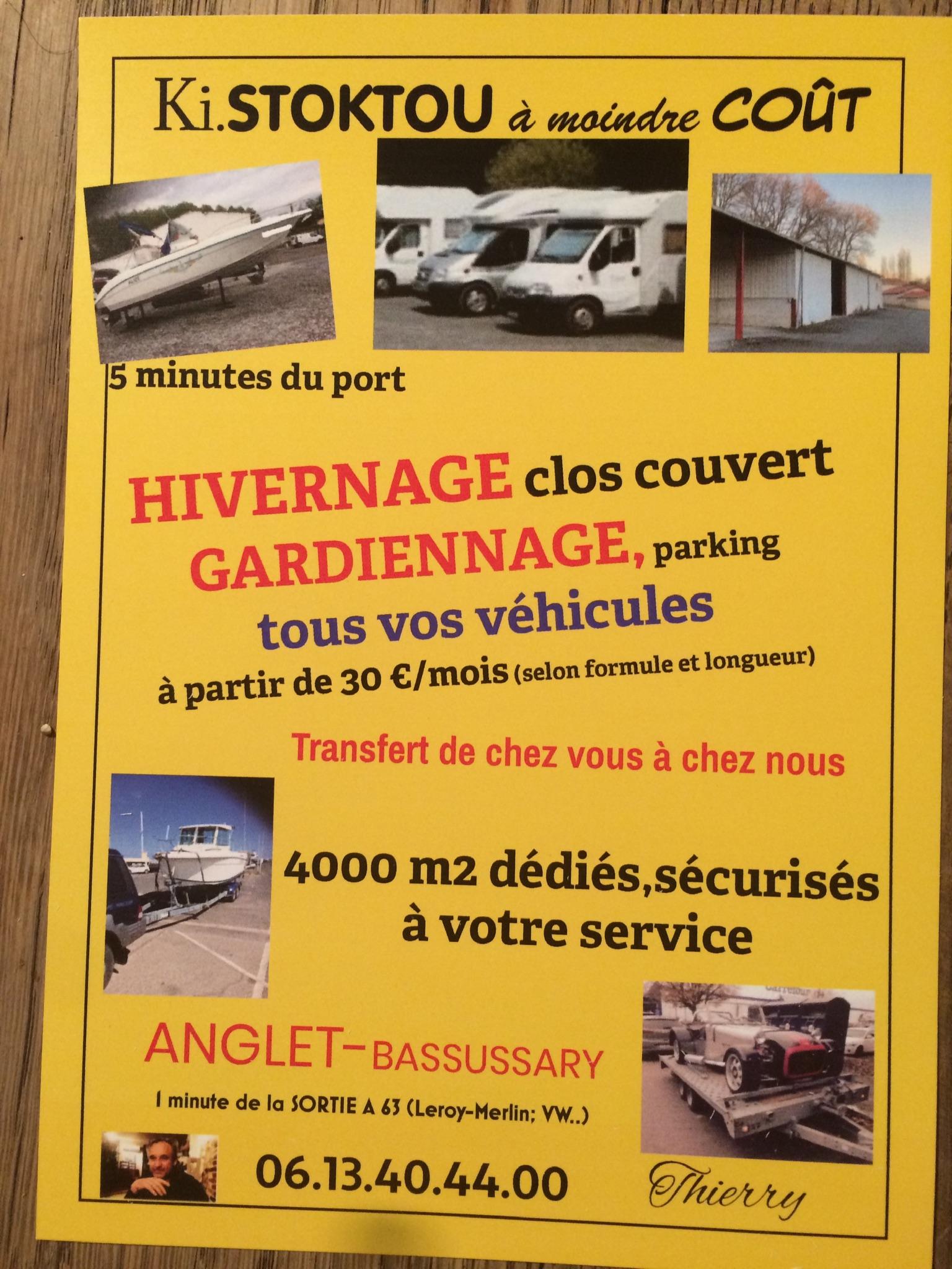 Parking intérieur sécurisé