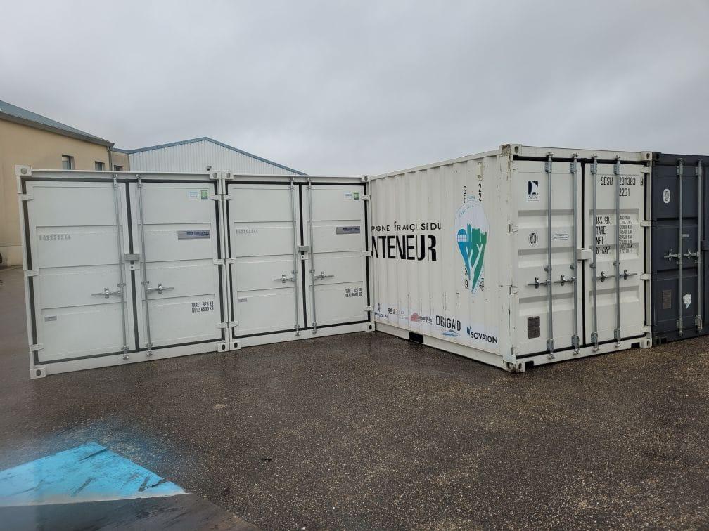Container maritime sécurisé -14m² à Dole