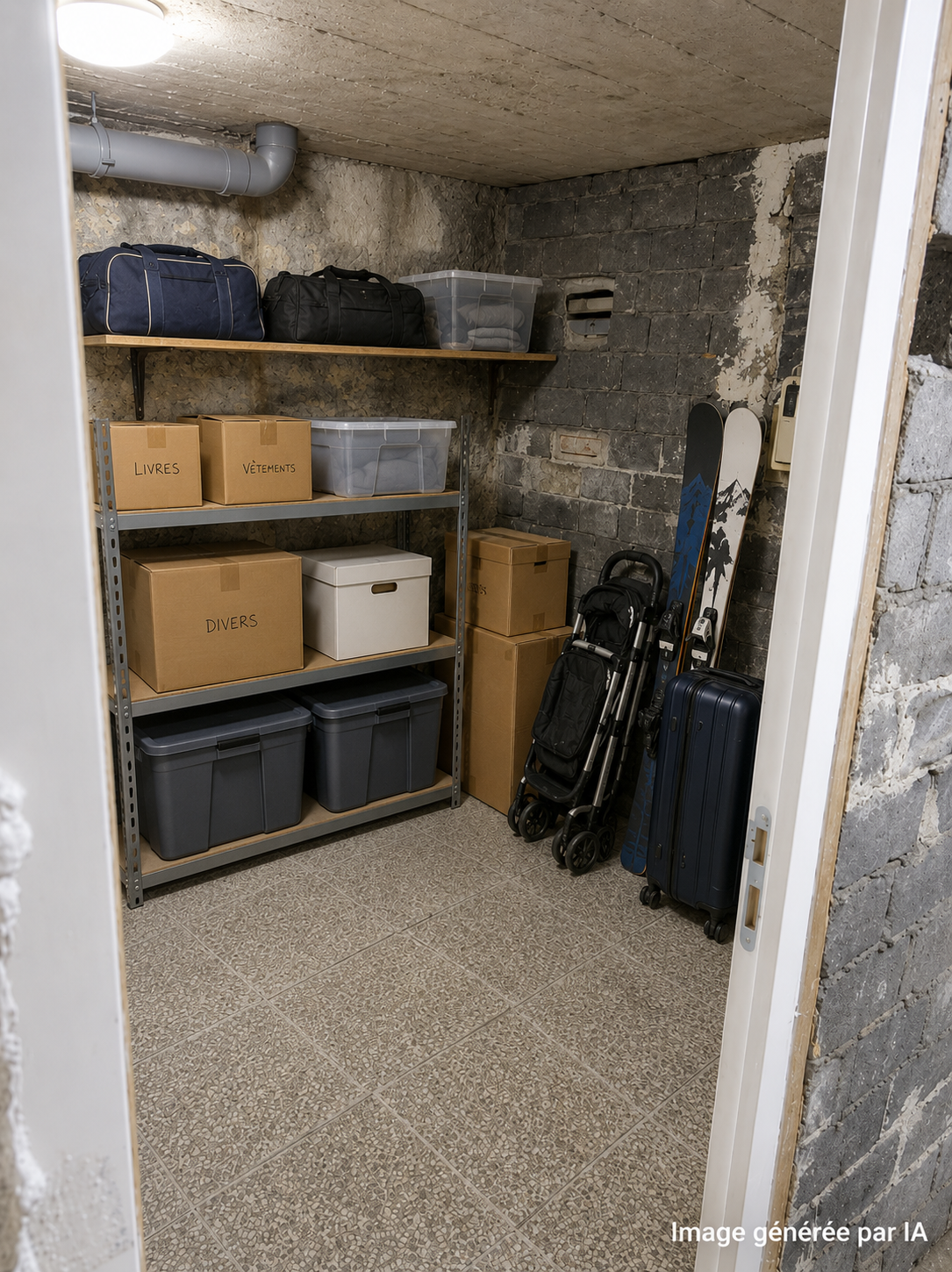 CAVES DE STOCKAGE SECURISE 10M3