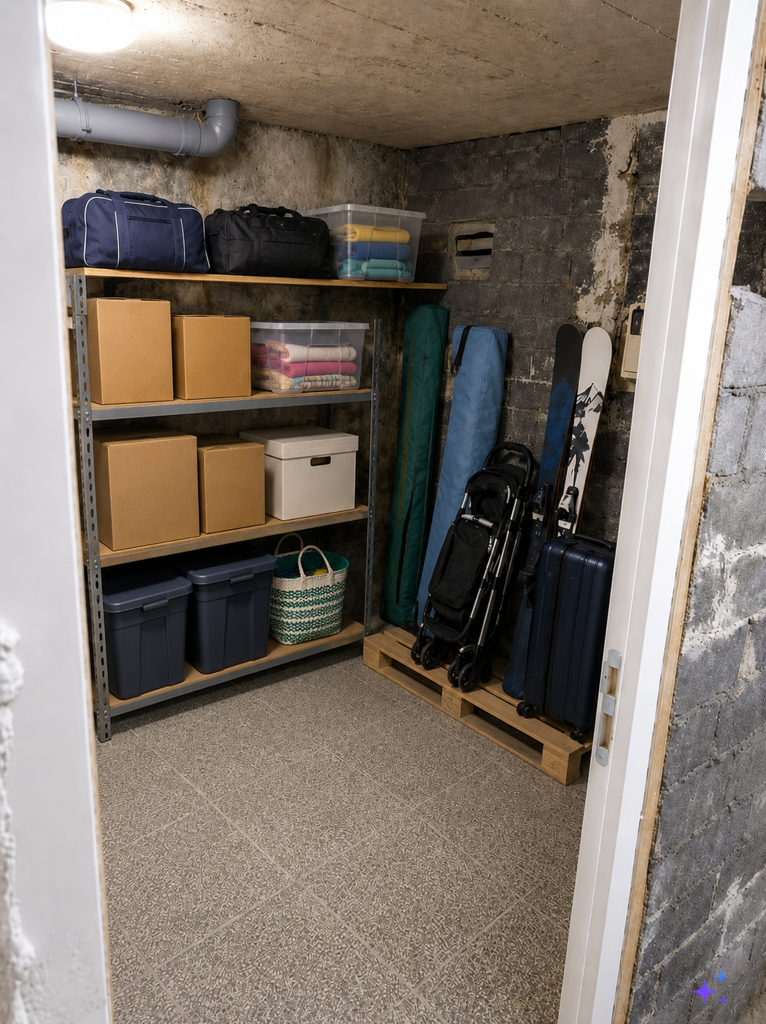 CAVES DE STOCKAGE SECURISE 10M3