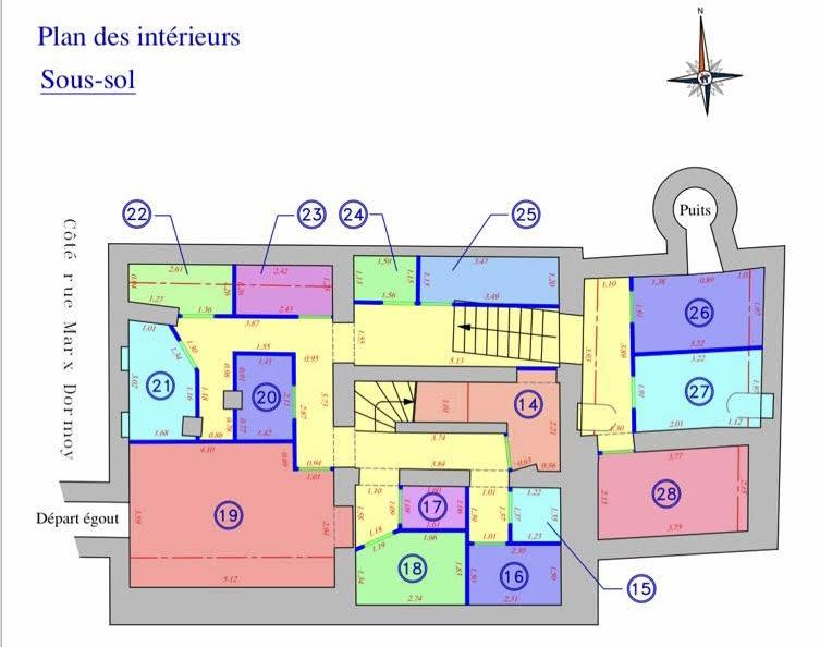 Cave 6.51m² - Lot N°18 | Rue Marx