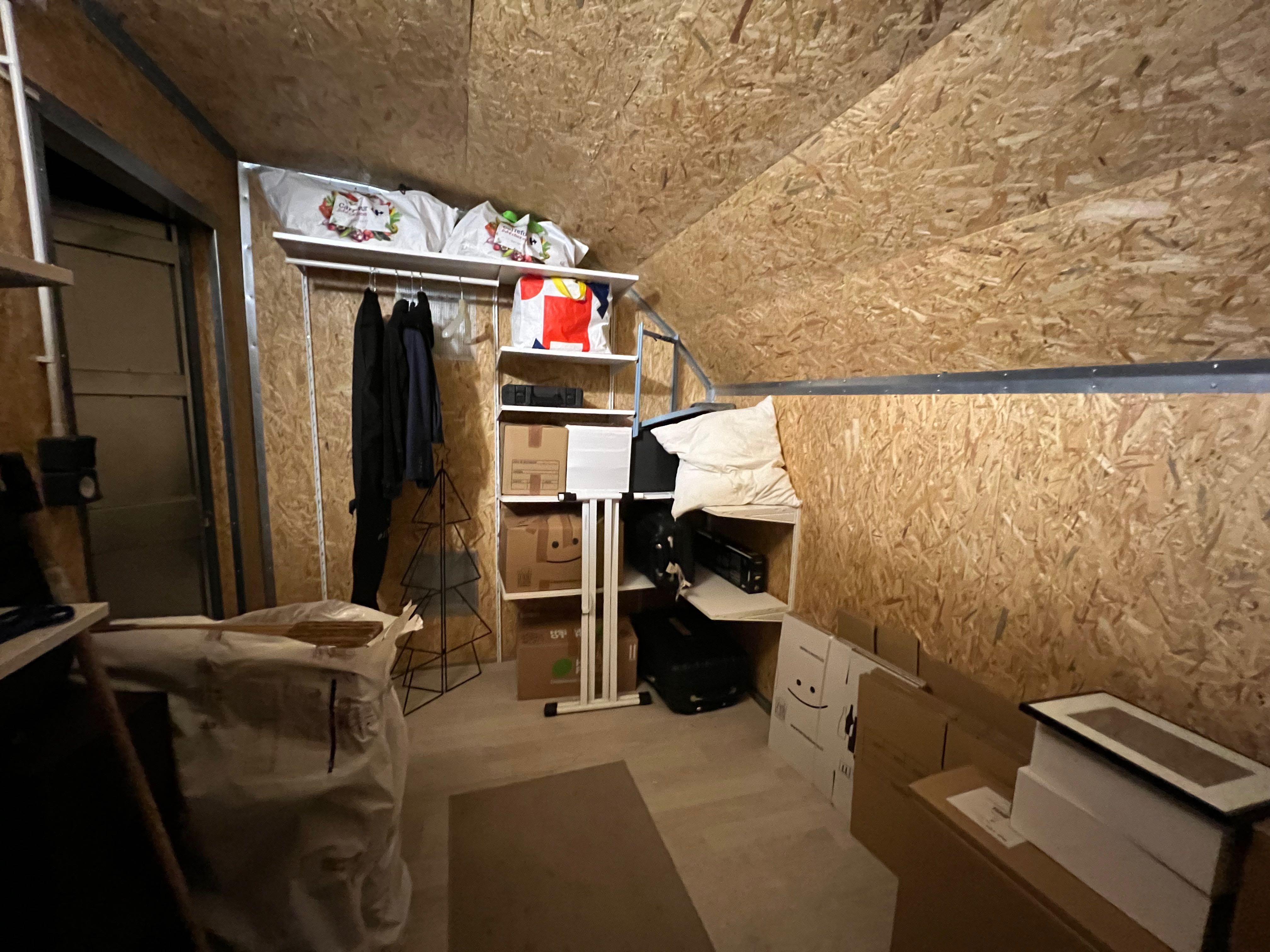 Cave de stockage sécurisée - 8,5 m2 -