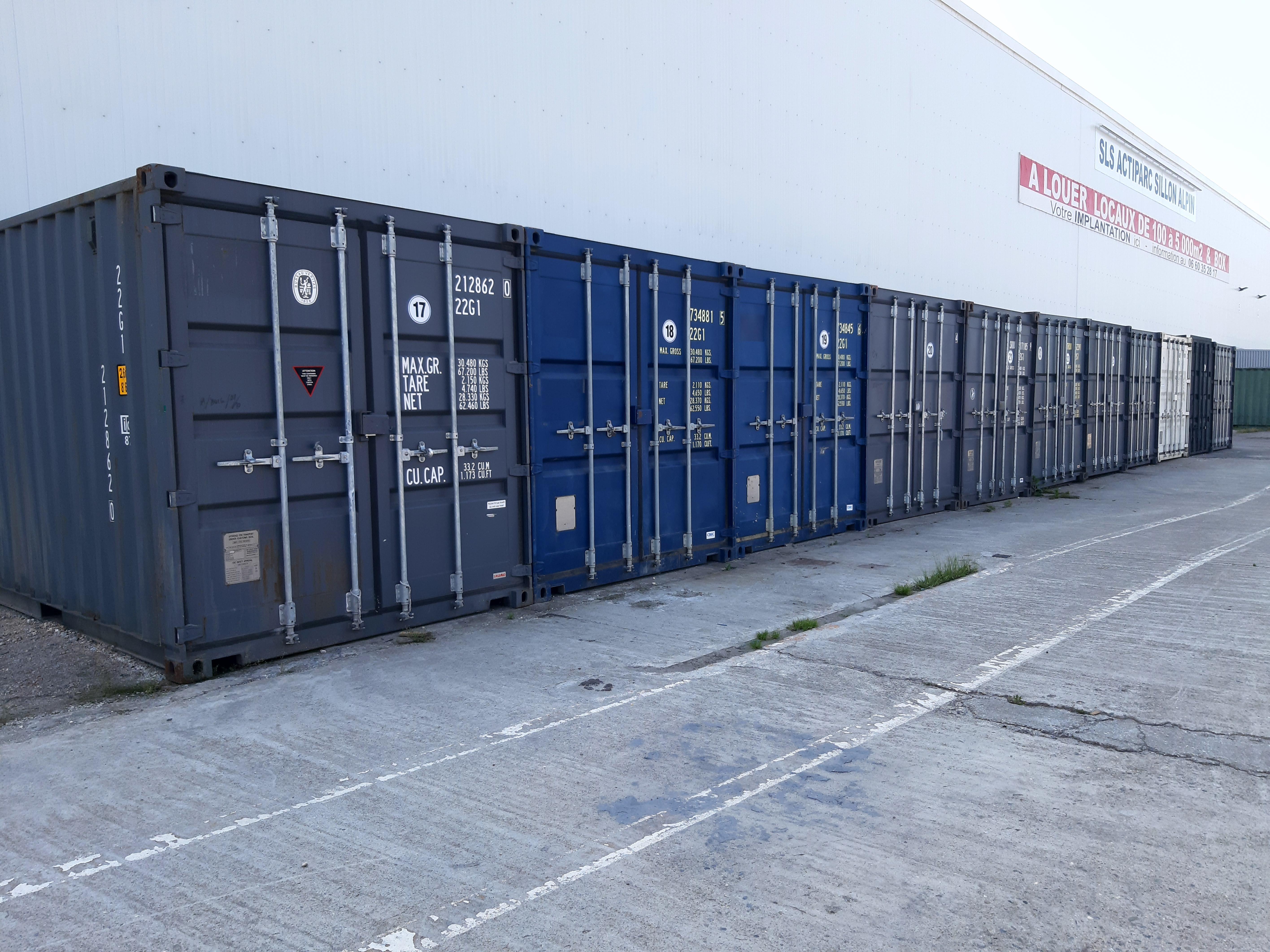 Location- Container 15m² Le Cheylas