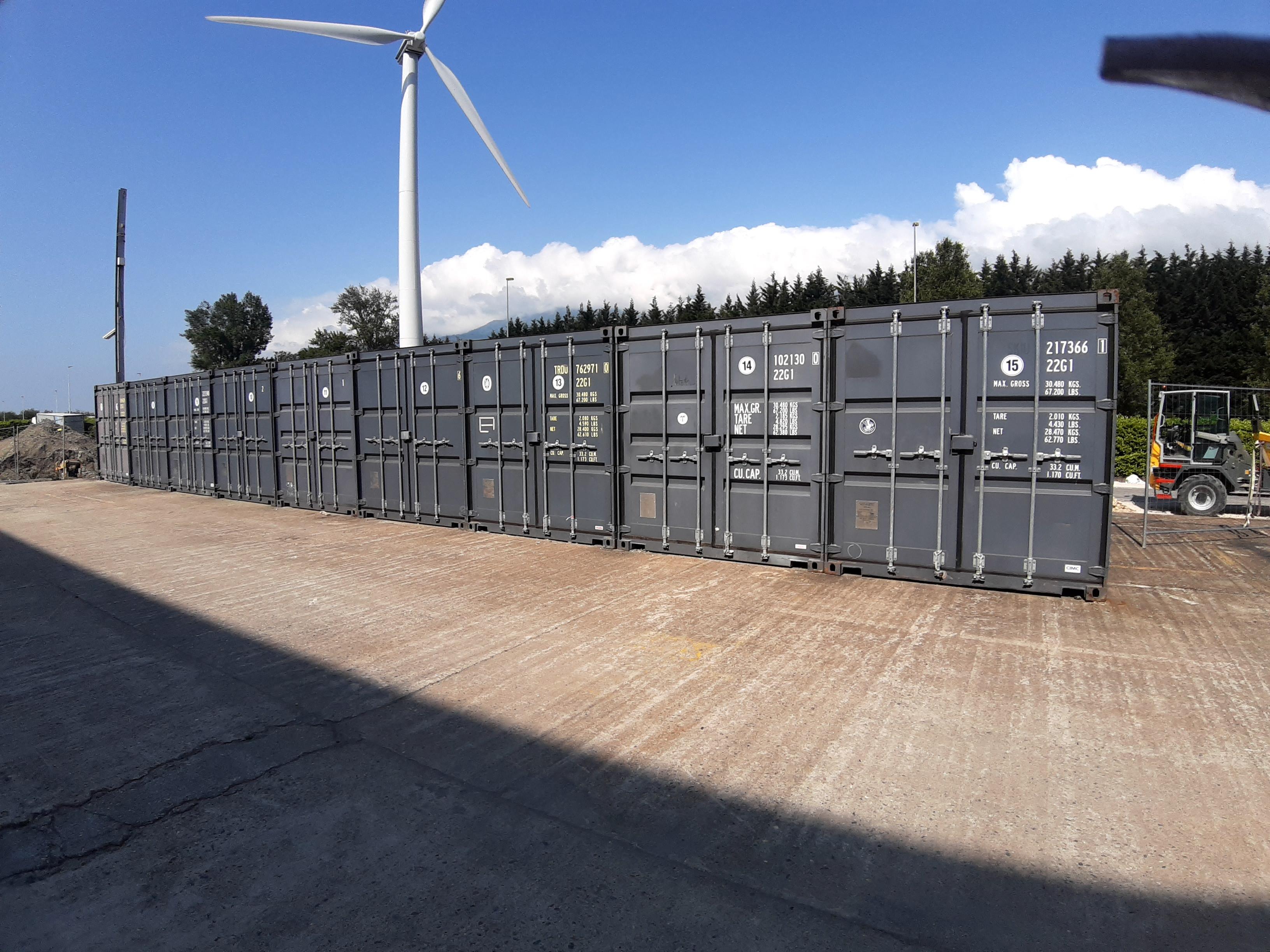 Container de stockage privé et sécurisé 15m²