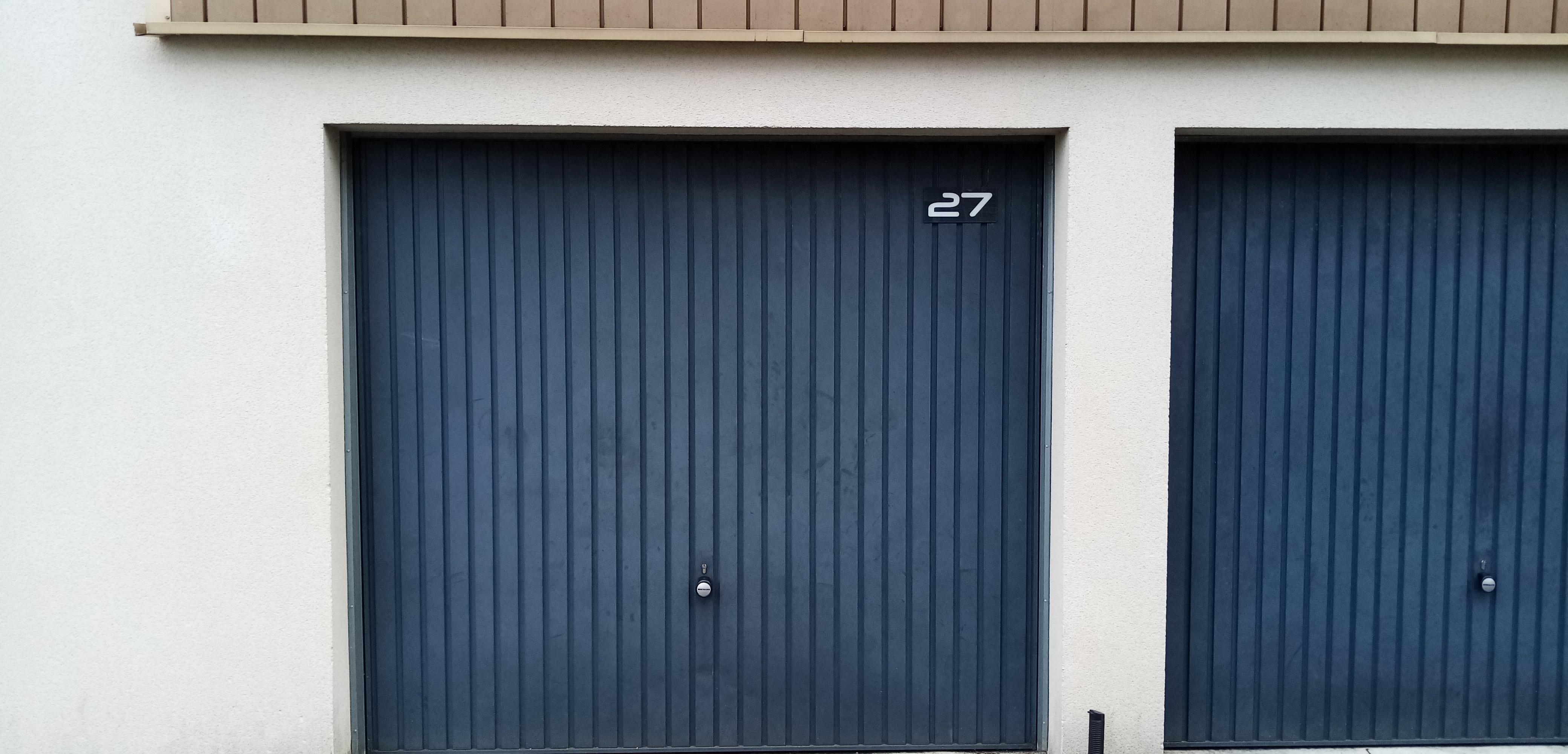 Garage sécurisé de 13m²