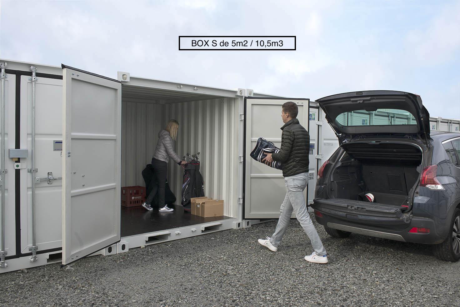 garde meuble / box de stockage individuel sécurisé