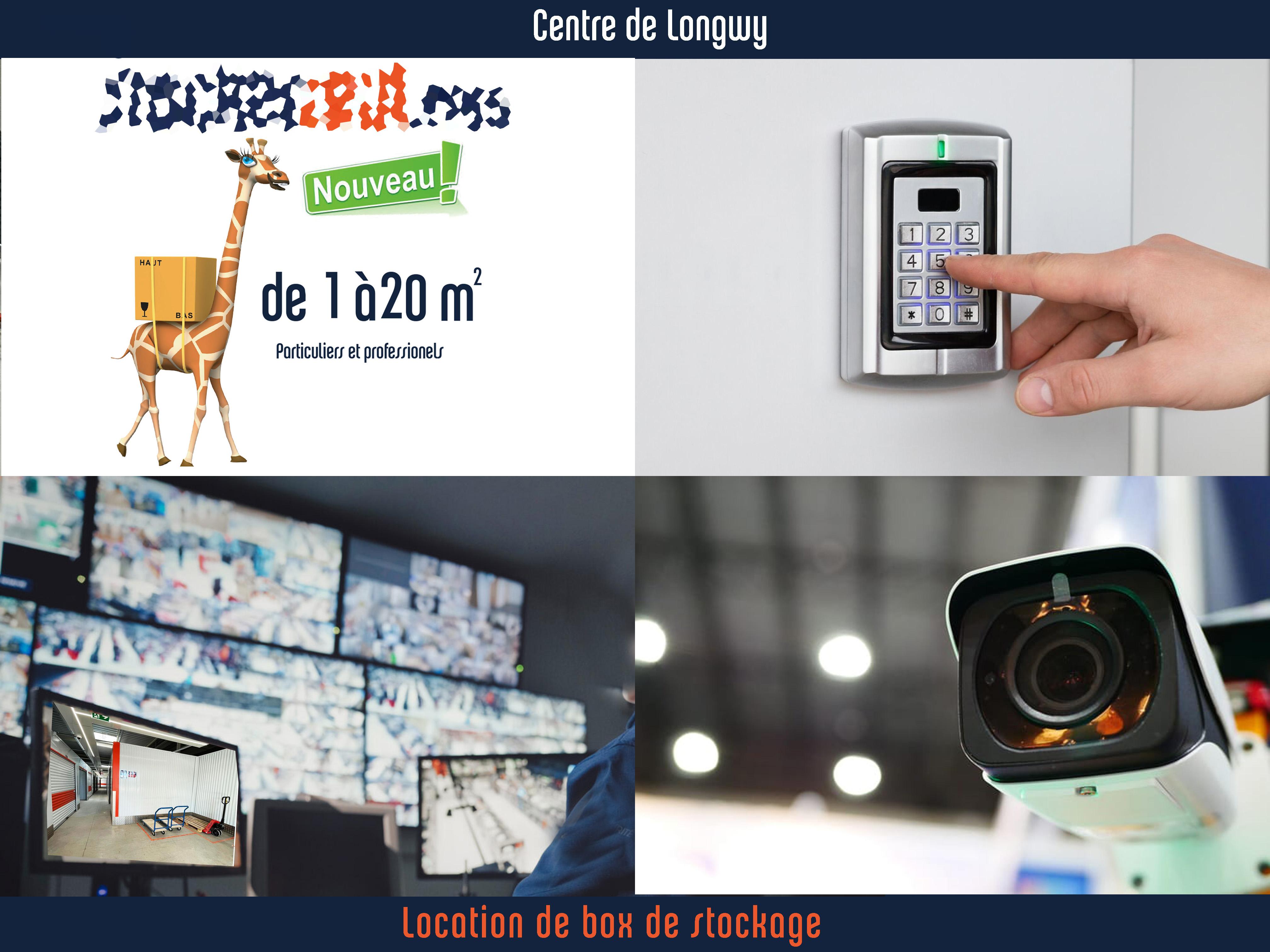Box de stockage sécurisé - 4m² à Longwy