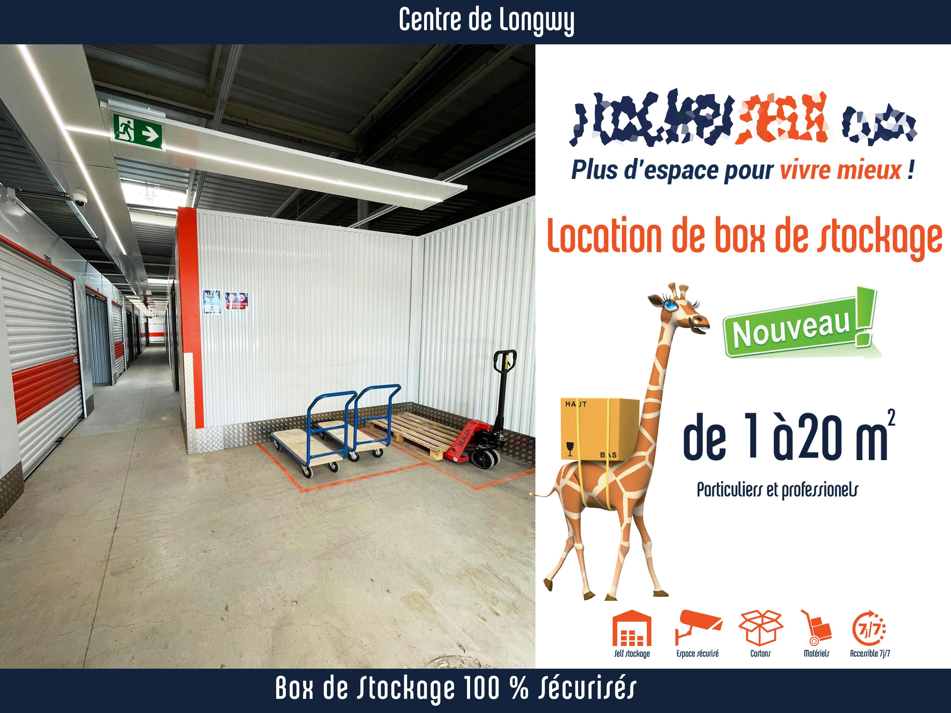 Box de stockage sécurisé - 8m² à Longwy