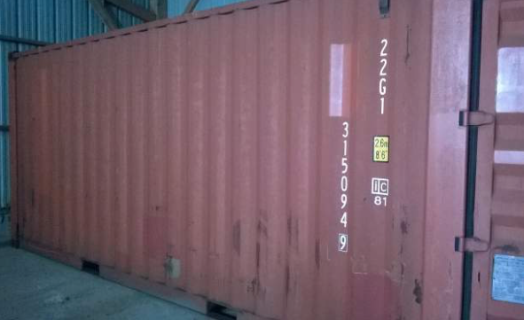 Box container stockage
