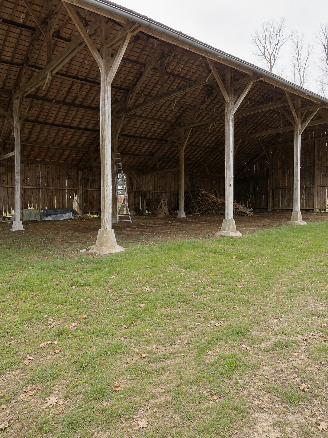 Hangar couvert