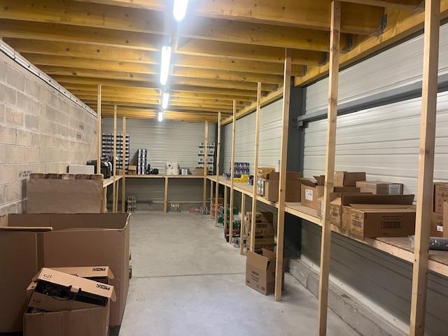 espaces privatif dans entrepôt mutualisé