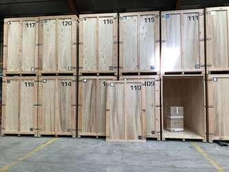 box de stockage palettes
