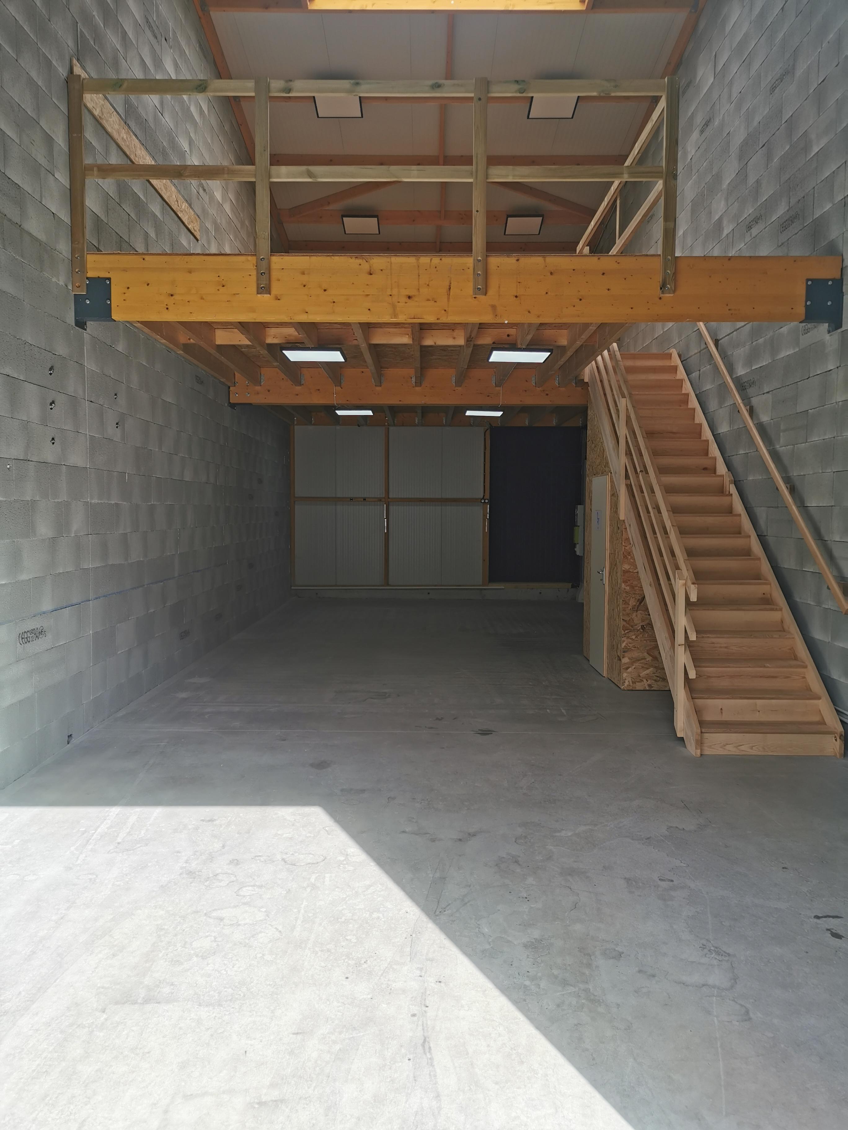 Surface de stockage au sol