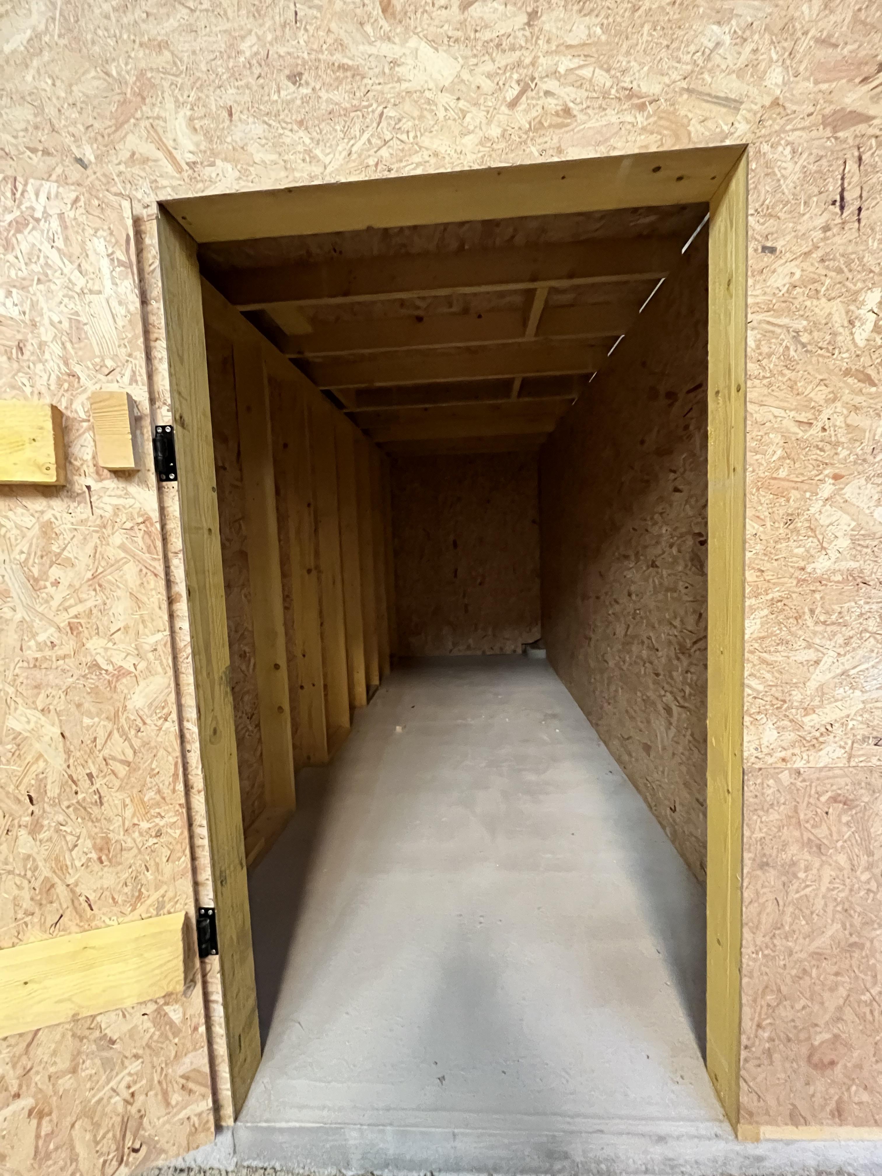 Box de stockage bétonné 10m2 accès 24h/24