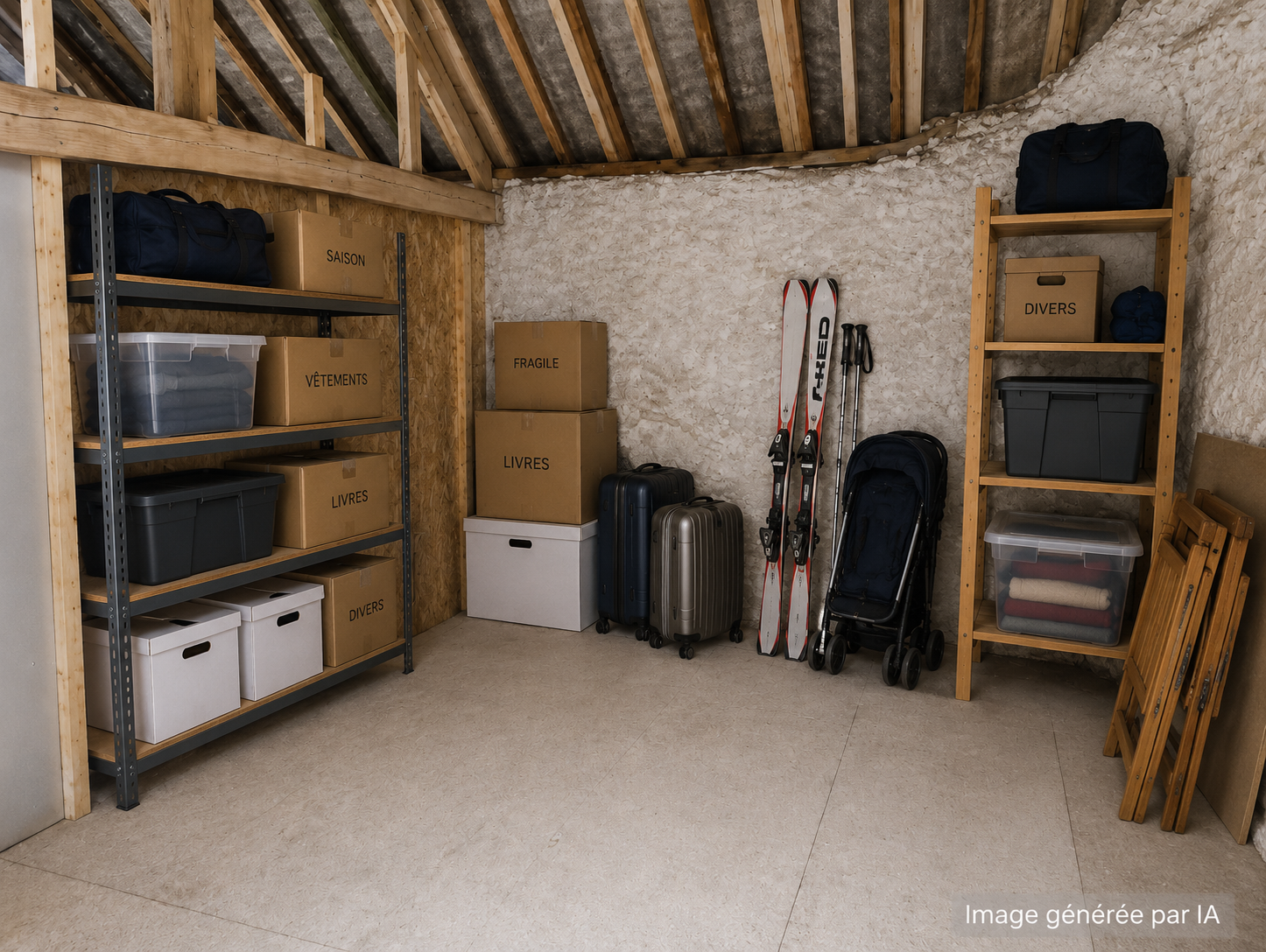 Box de stockage meubles objets