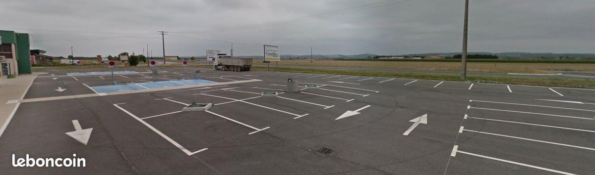1200 m2 de place de parking