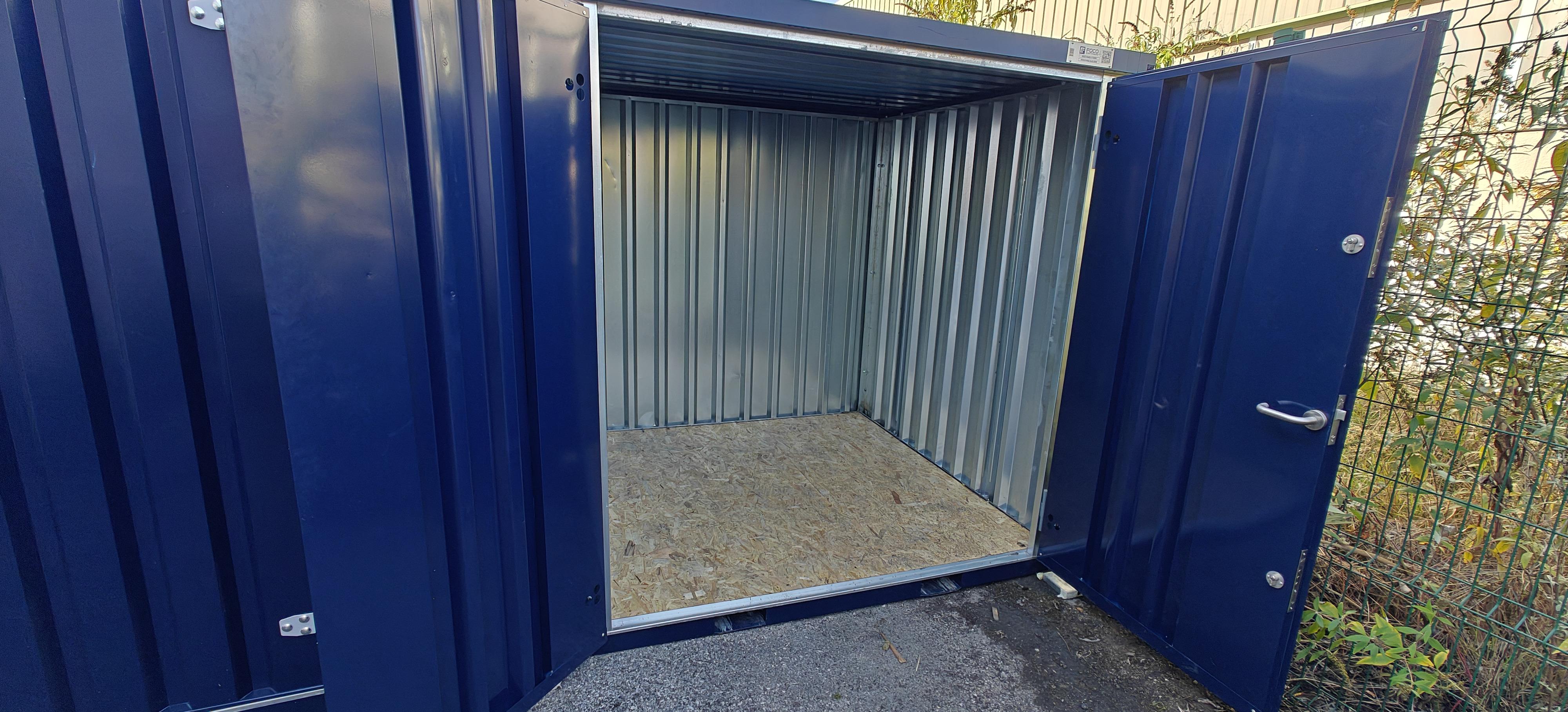 Box de stockage sécurisé - 4,30m2 - 8m3