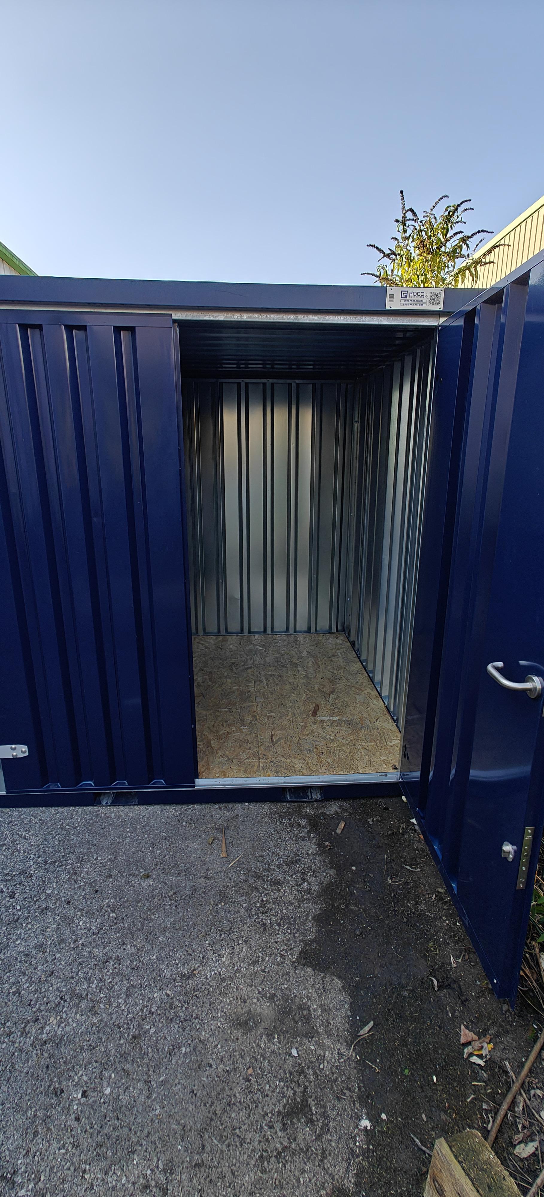 Box de stockage sécurisé - 4,30m2 - 8m3