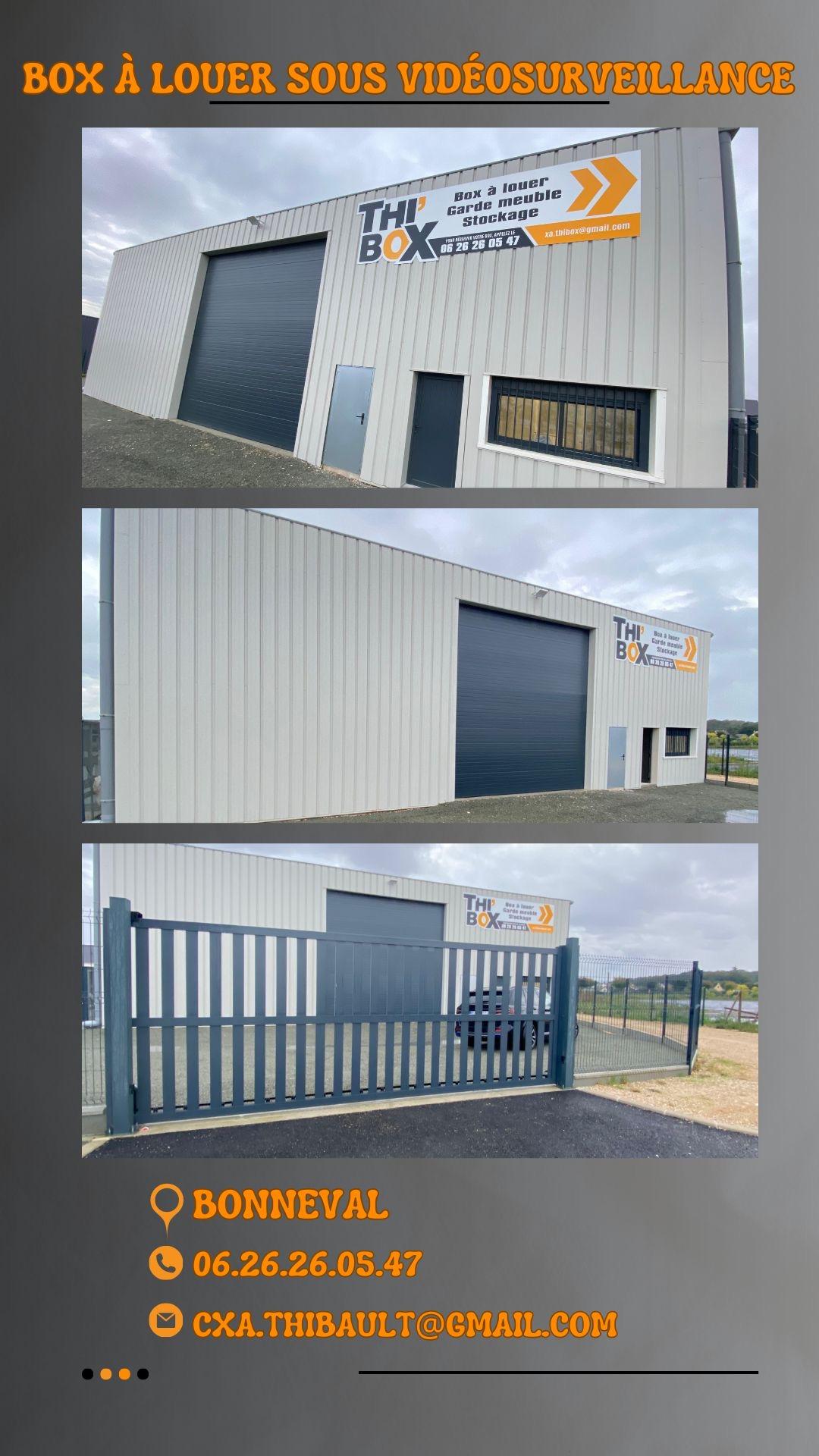 Box de stockage sécurisé garde meuble