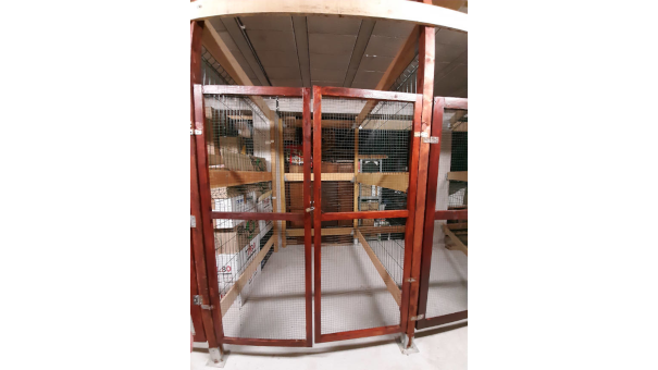 Box de stockage à louer dans sous-sol de