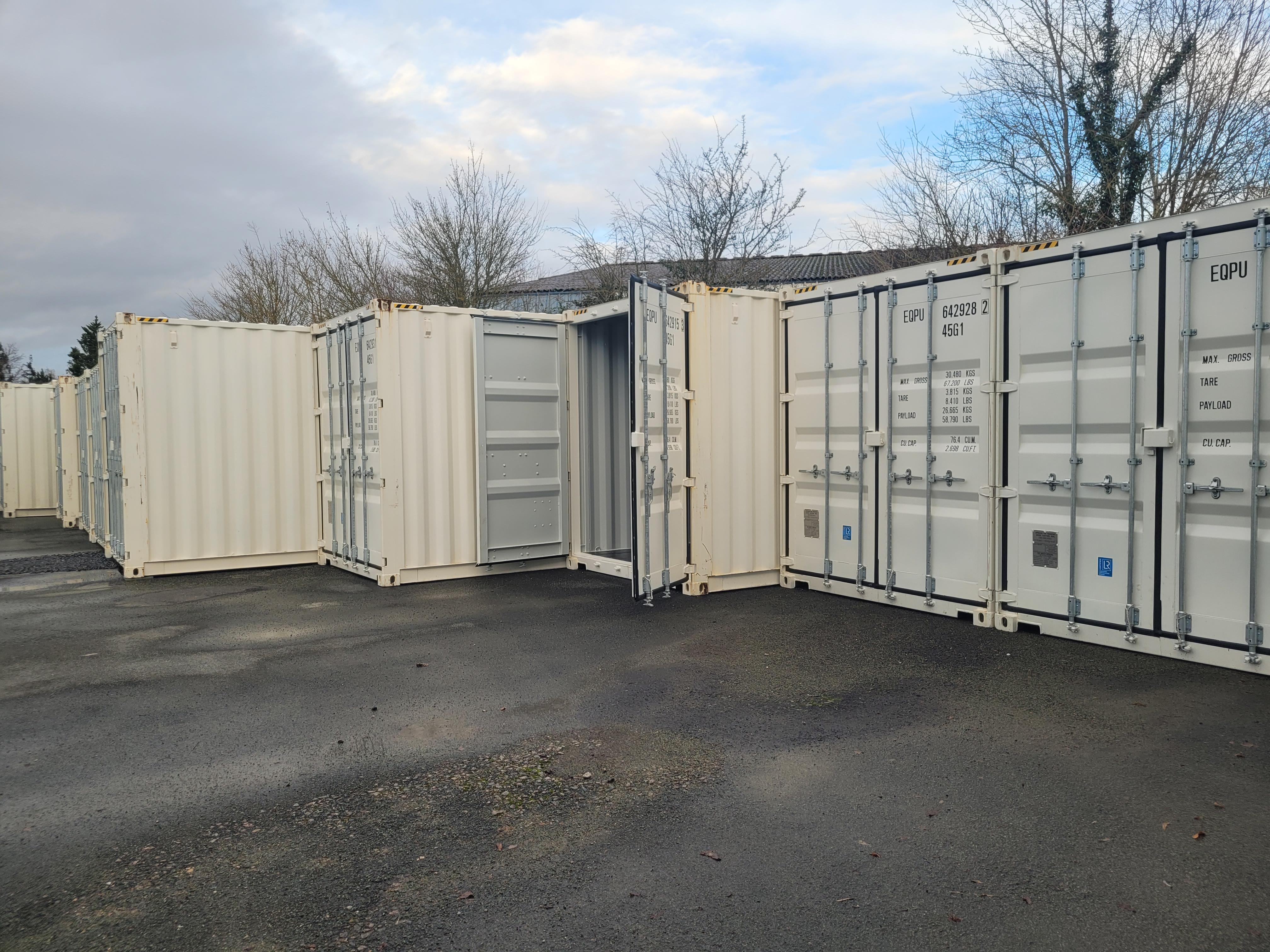 conteneur de self-stockage à 8 min d'Angers