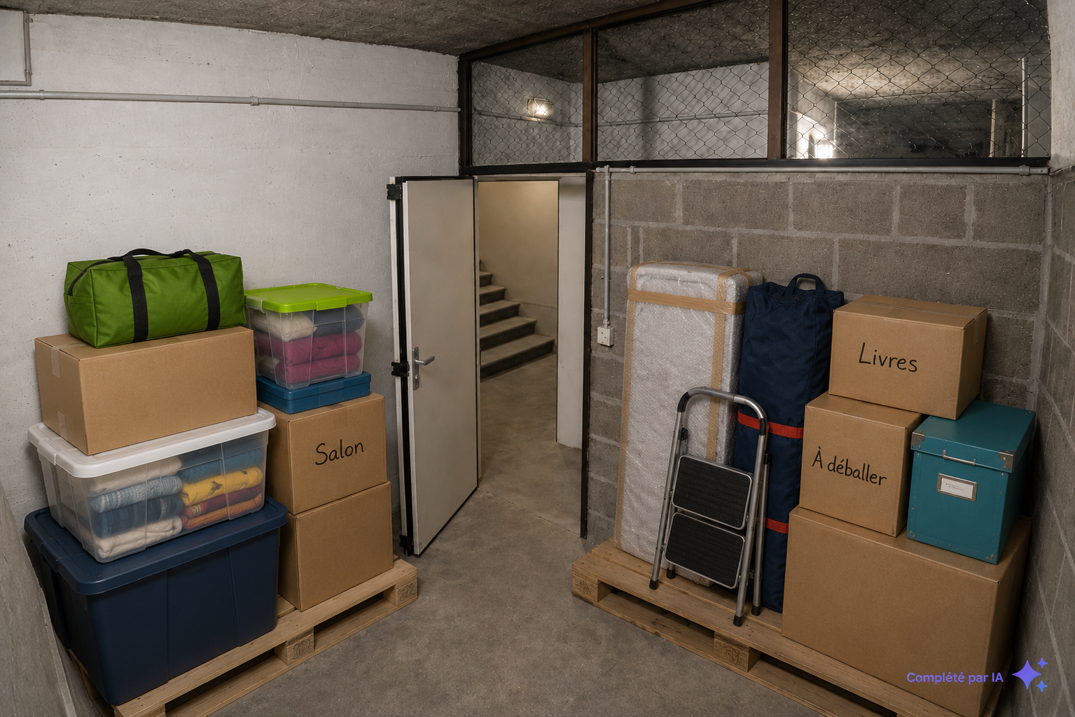Local/box de stockage en cave Lille Saint Maur,