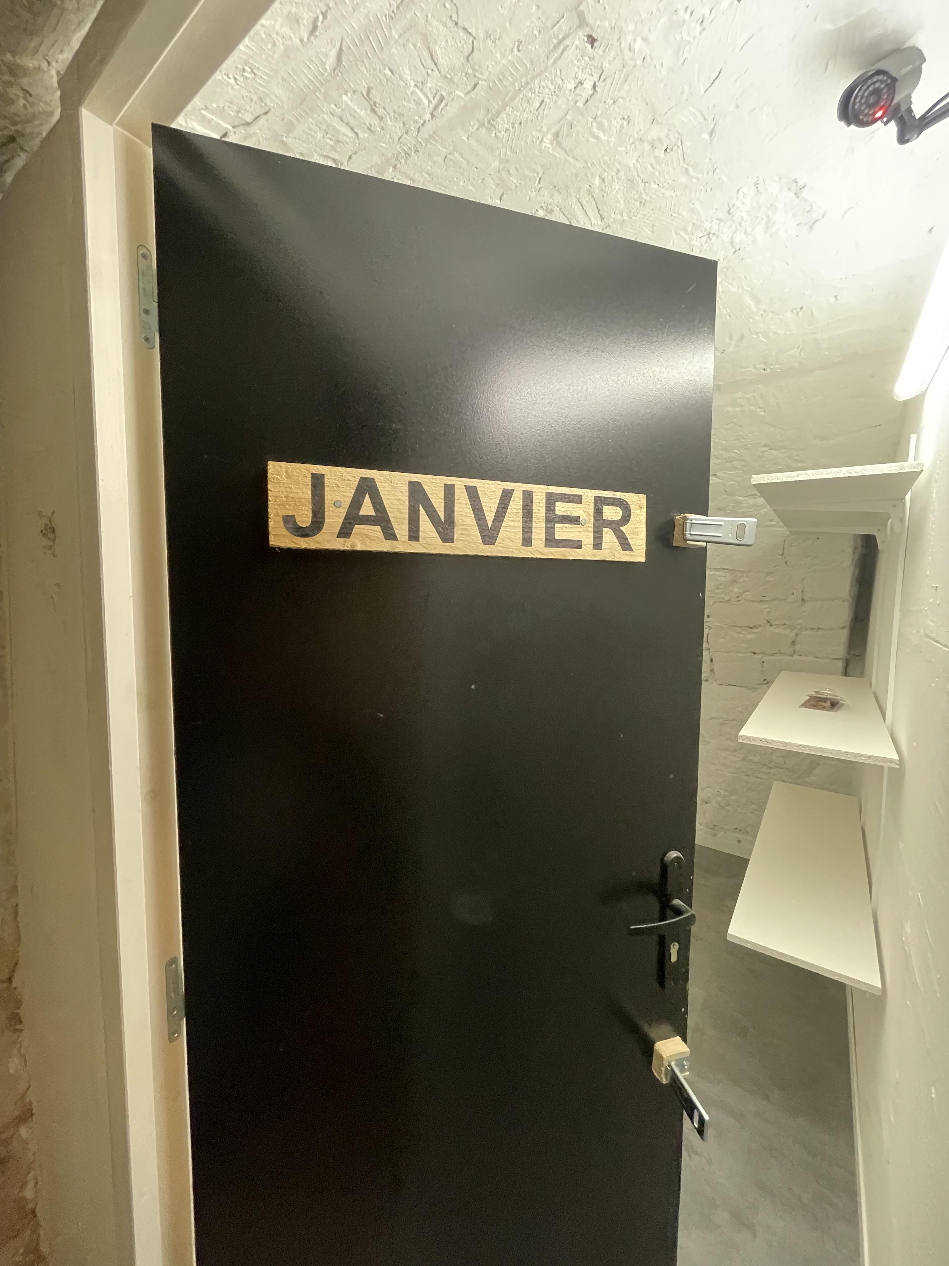 espace JANVIER de stockage sécurisé - 4m² -
