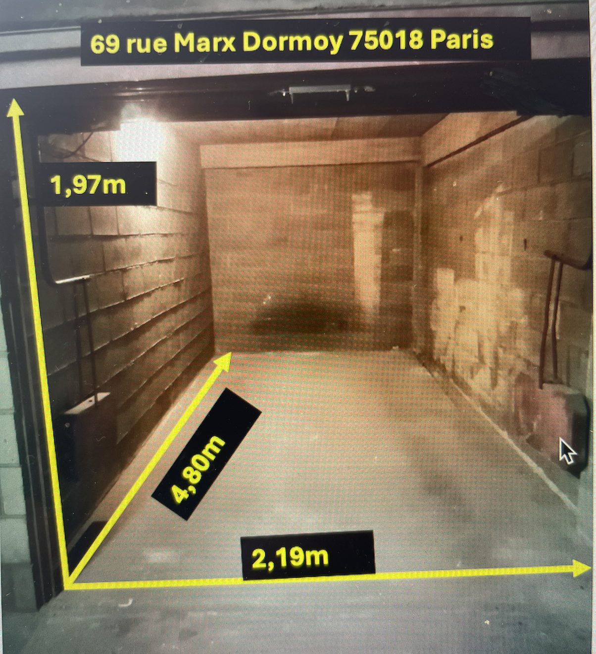 Box de stockage de 12 m2