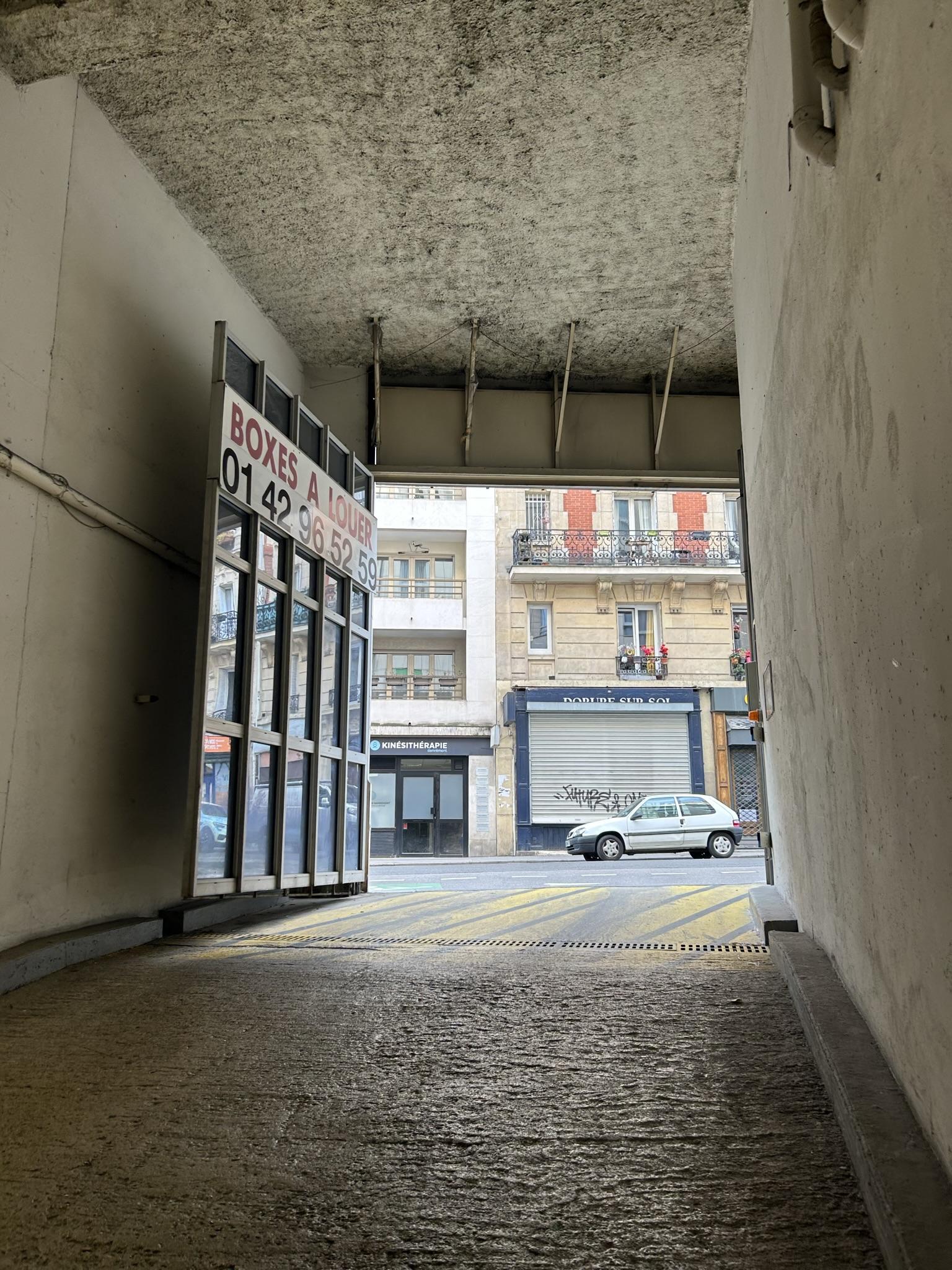 Box de stockage accessible en voiture - Sécurisé
