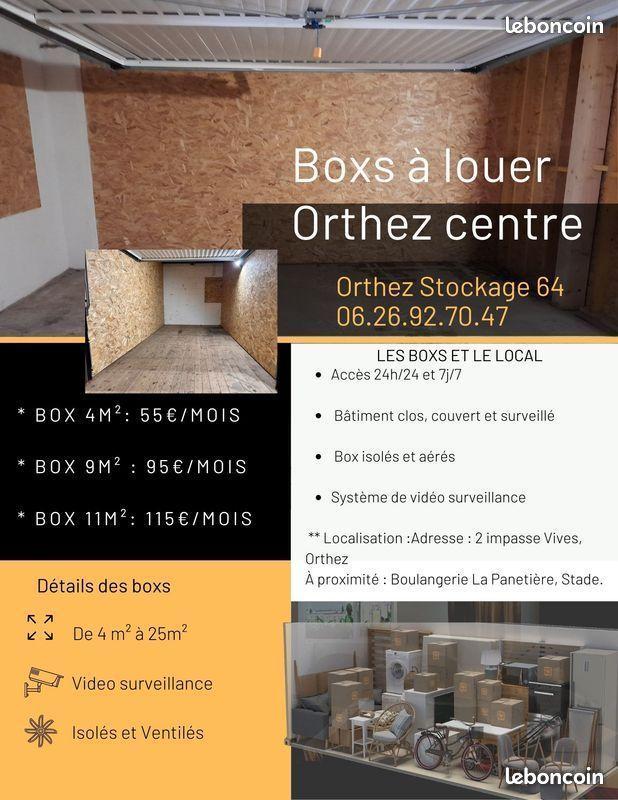📦 Grand Box de stockage à louer –