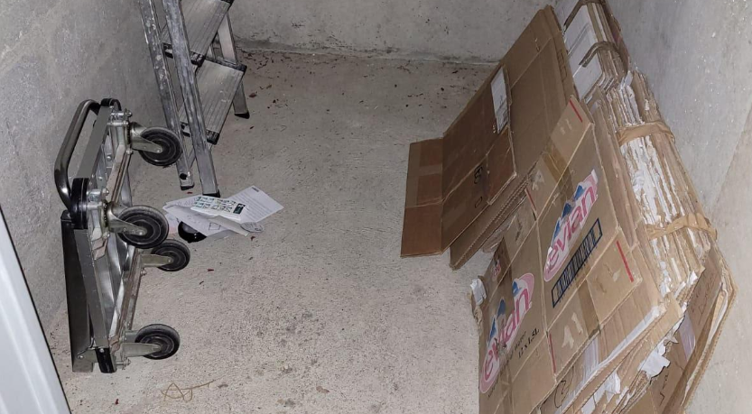Cave 3m² à Paris 13 en très bon