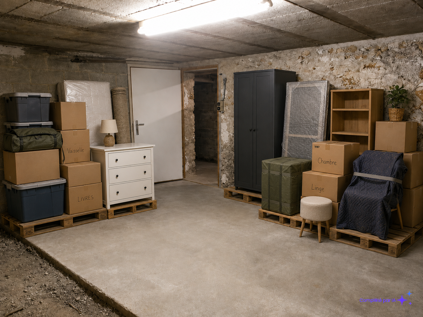 Local/box de stockage en cave Lille, rue Louis
