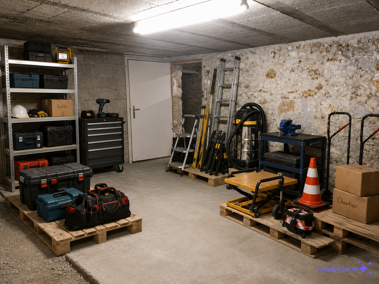 Local/box de stockage en cave Lille, rue Louis