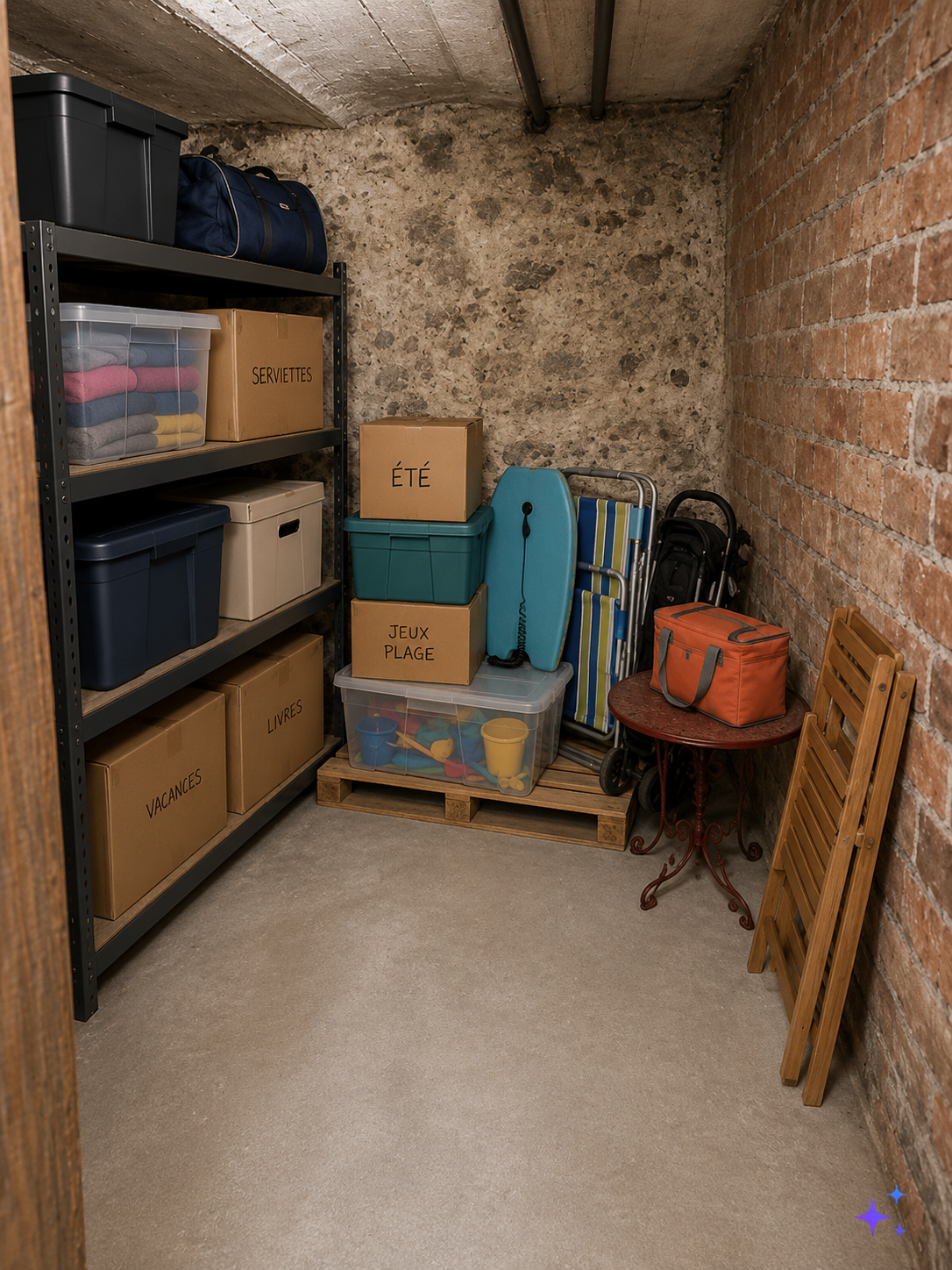 Cave saine - Paris 18 - 7m2