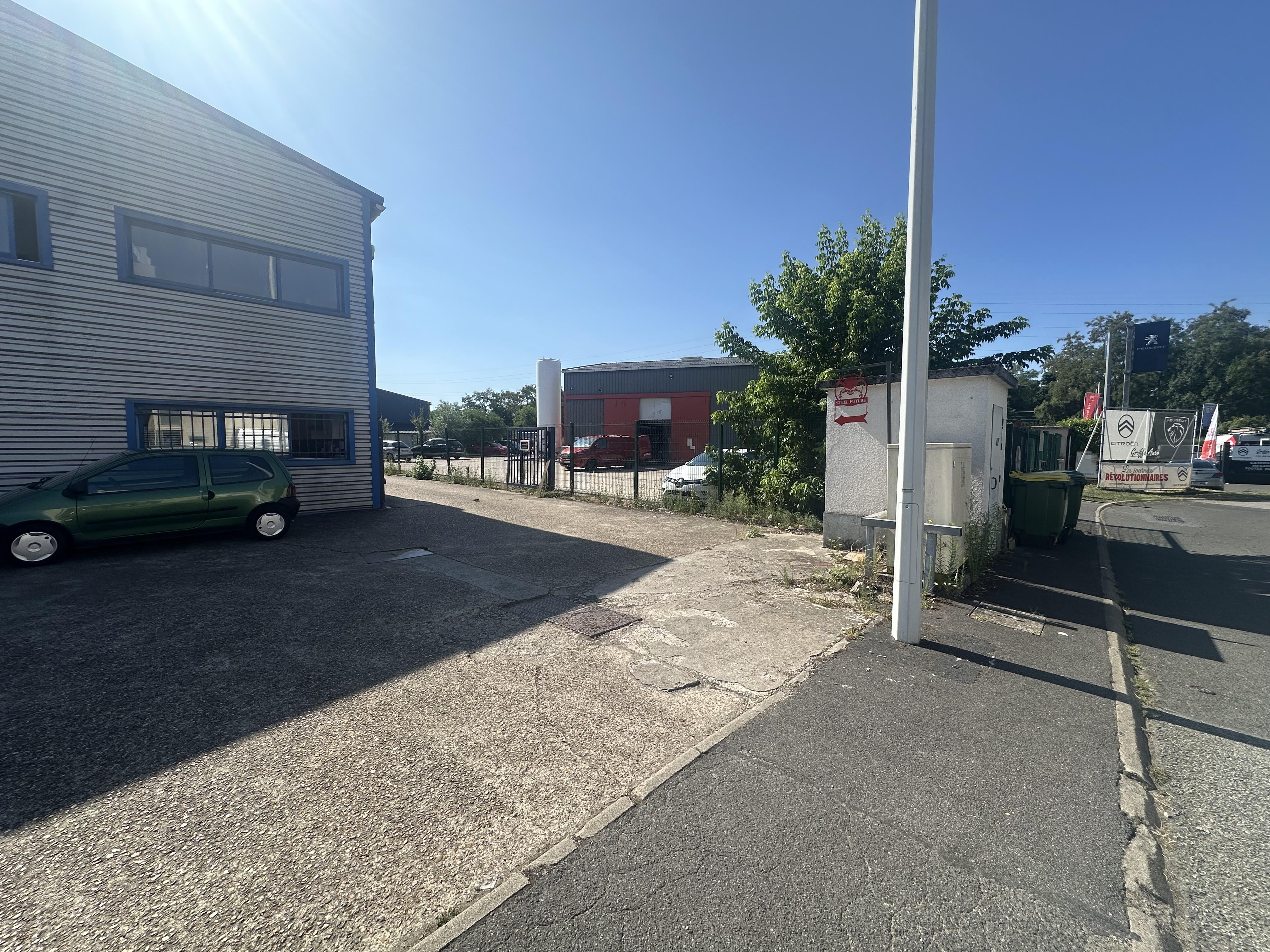 Espace de stockage sur palettes et rack -