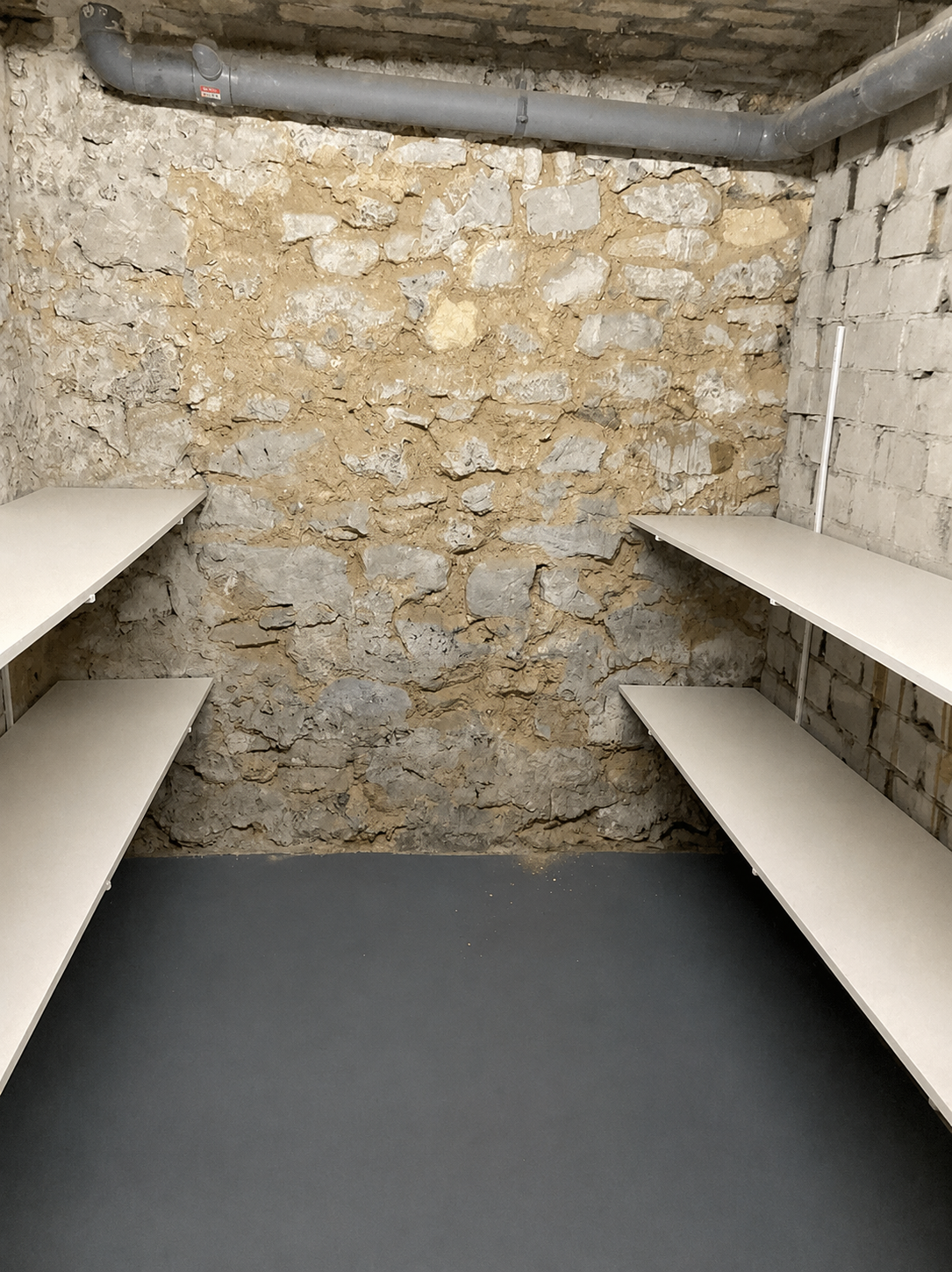 Cave saine et sécurisée