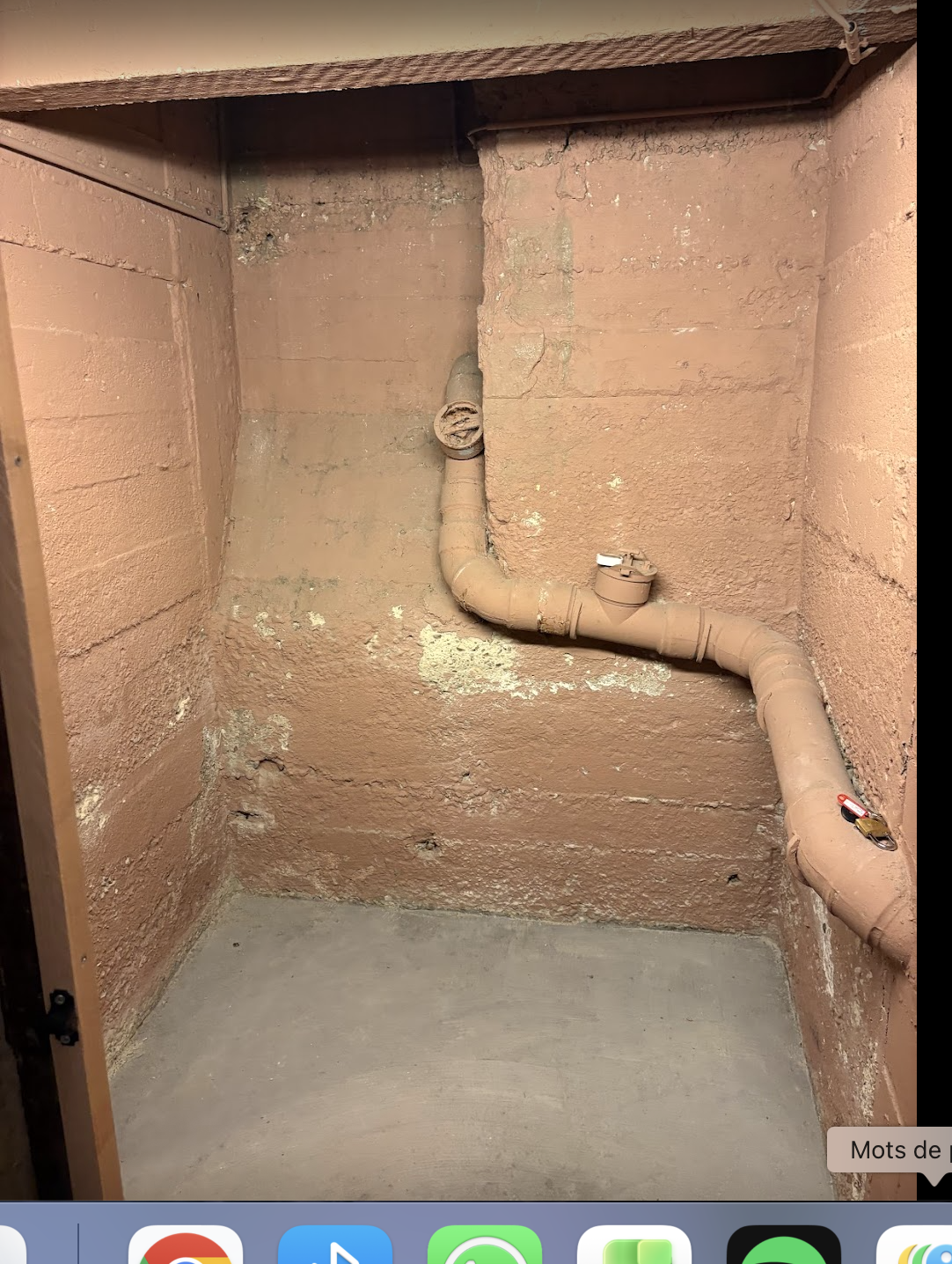 Cave sécurisée et saine – env. 5 m²
