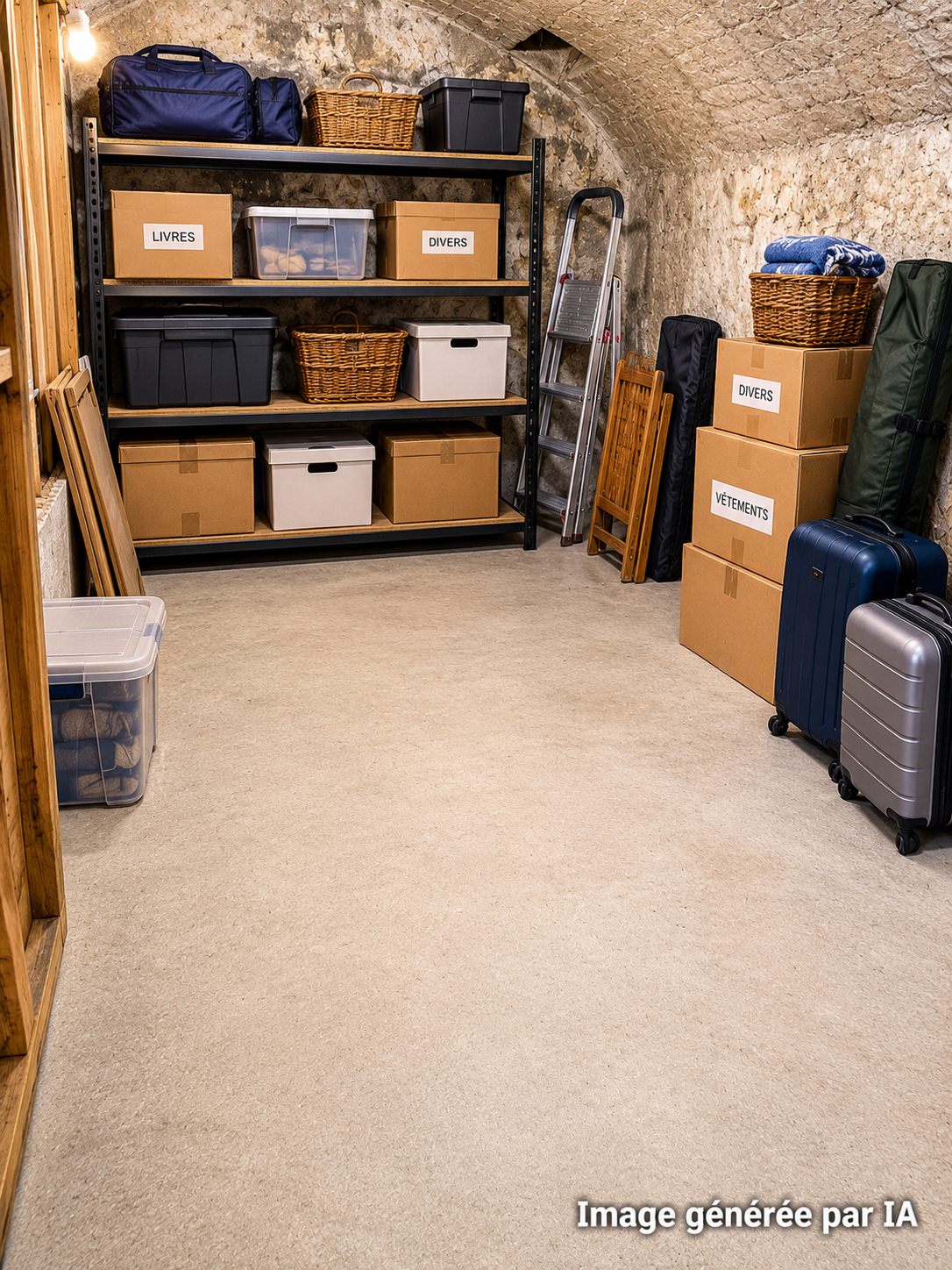 Box de stockage sécurisé/cave à Bordeaux